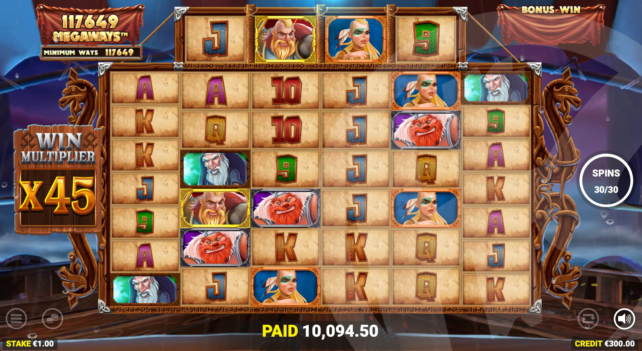 Vikings Unleashed Reloaded Free Spins