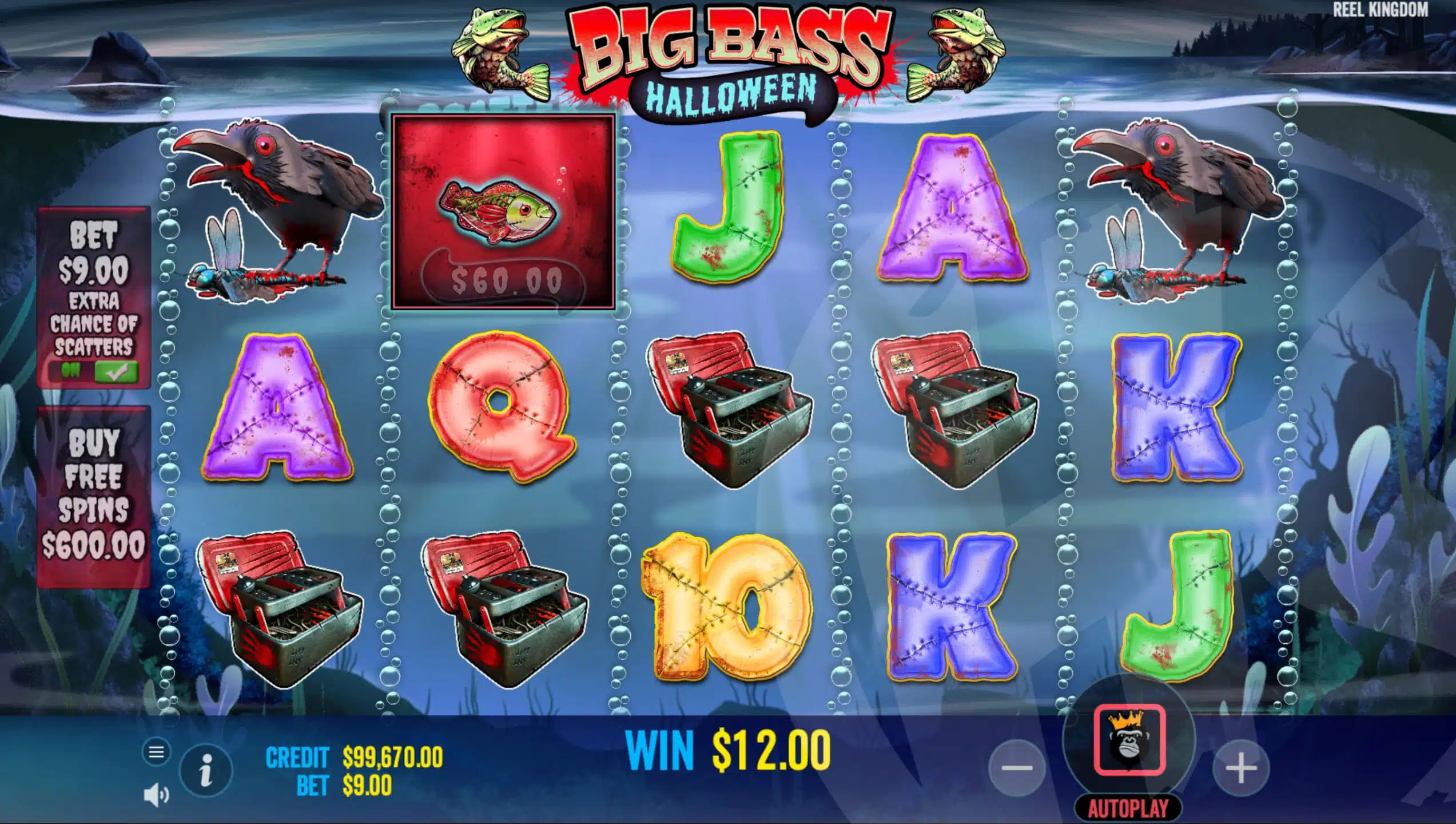 Big Bass Halloween Offers Players 10 Fixed Win Lines