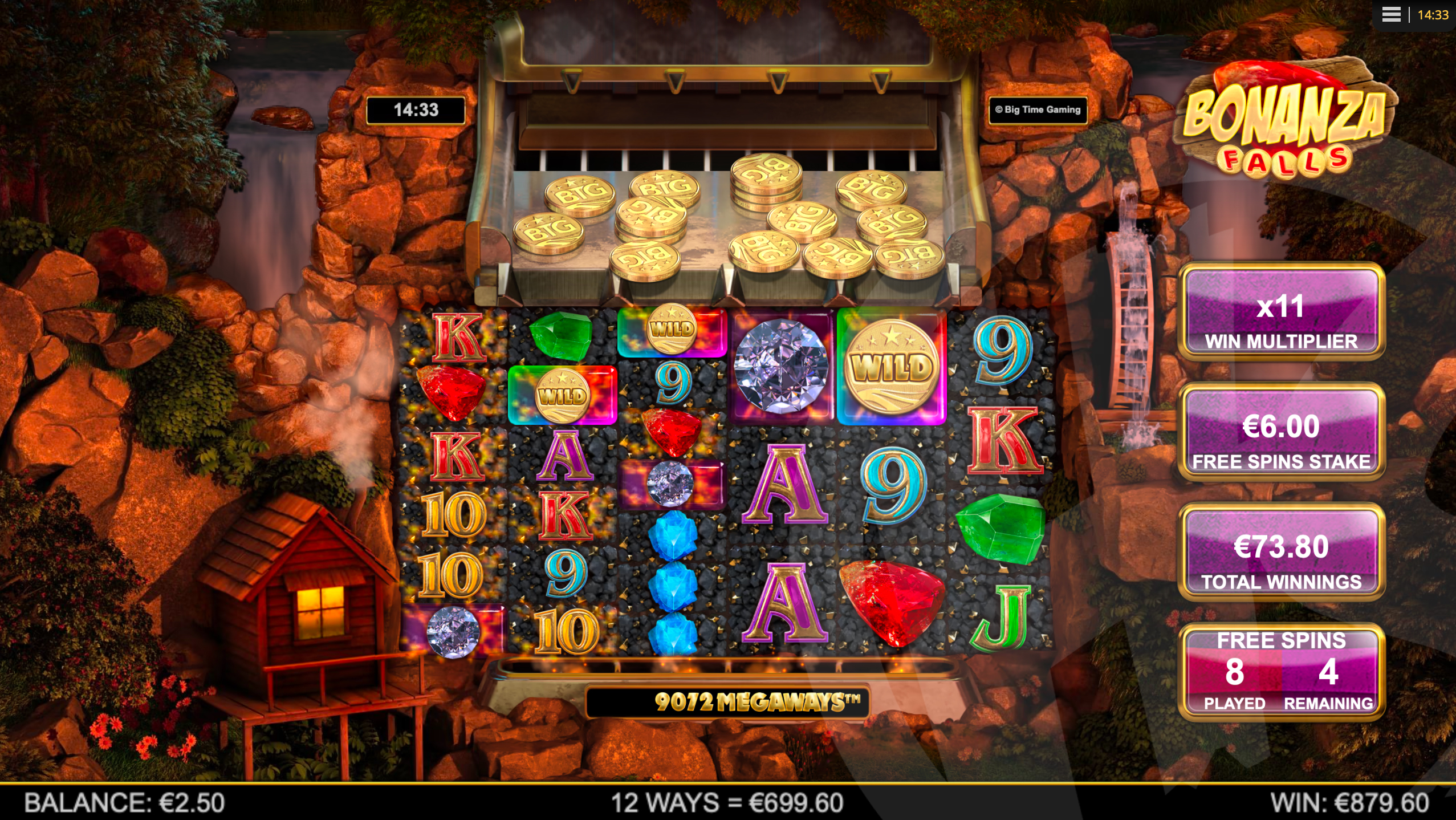Megadozer Can Add Wild Symbols, Increase Symbol Multipliers or the Win Multiplier, or Award Additional Spins