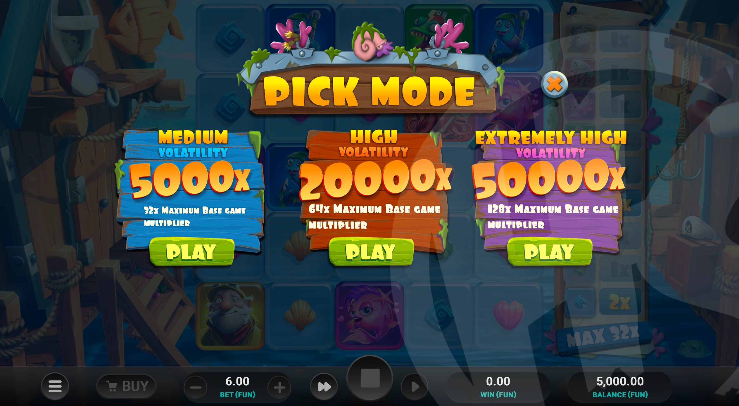 Choose From 1 of 3 Game Modes With Different Characteristics