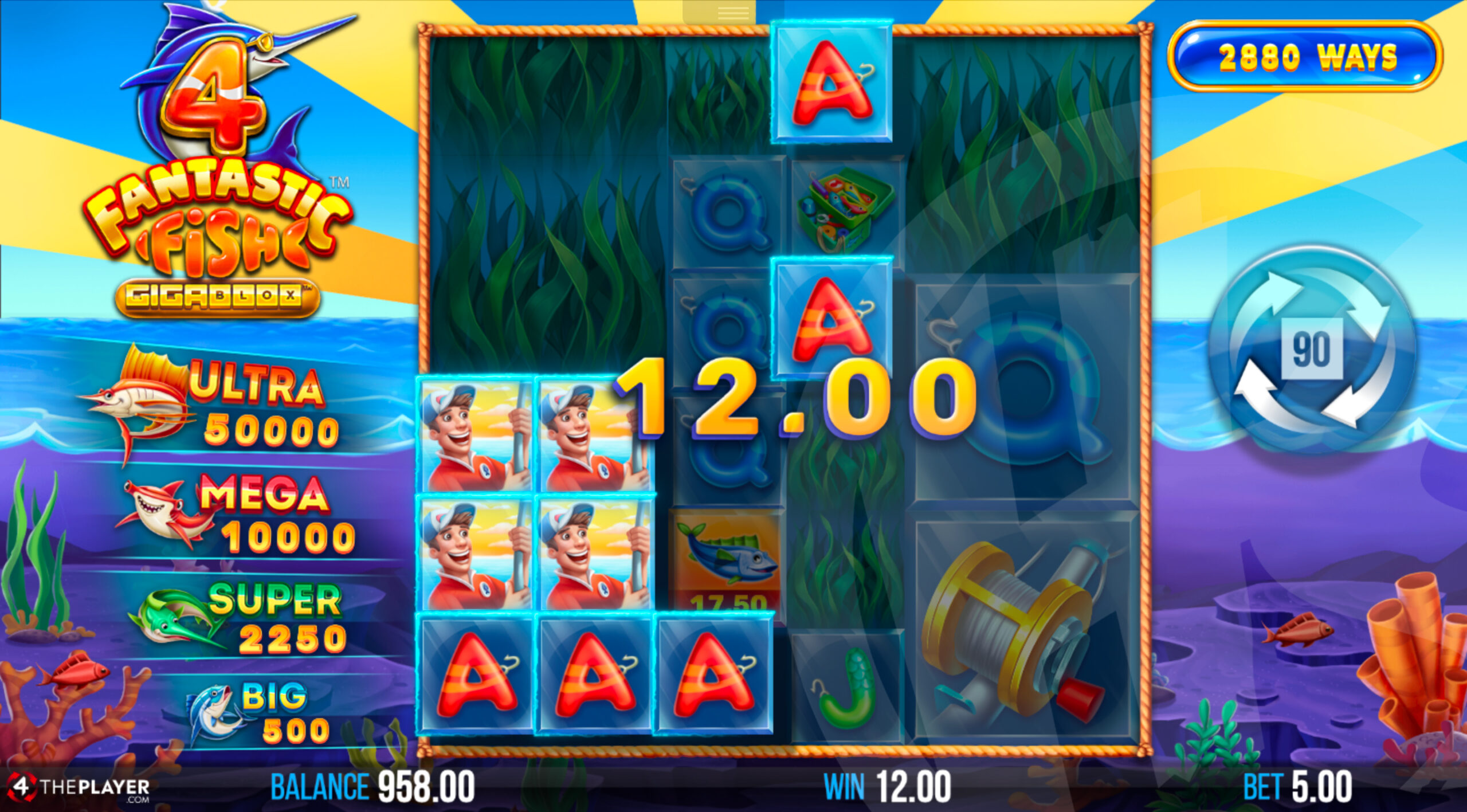 4 Fantastic Fish Gigablox Offers Players up to 46,656 Ways to Win