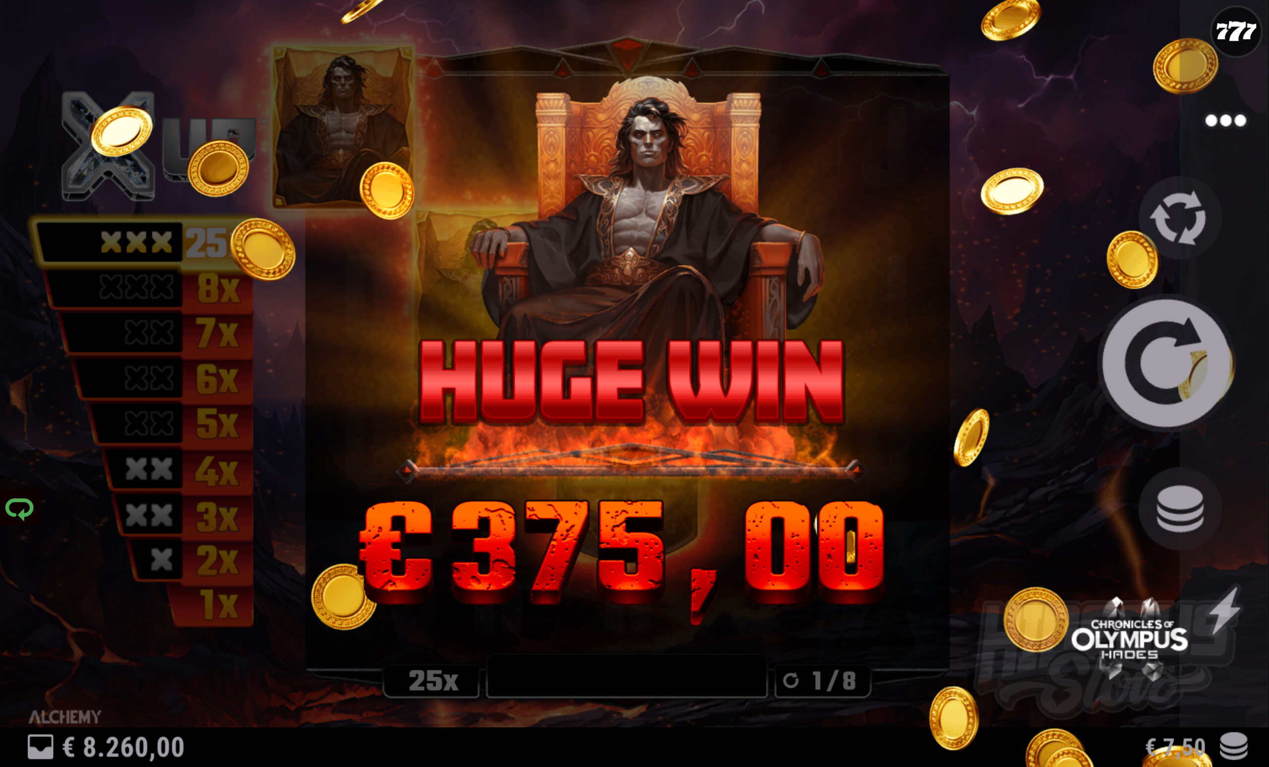 Wild Symbols With 5x Multipliers Can Continue to Land During Free Spins