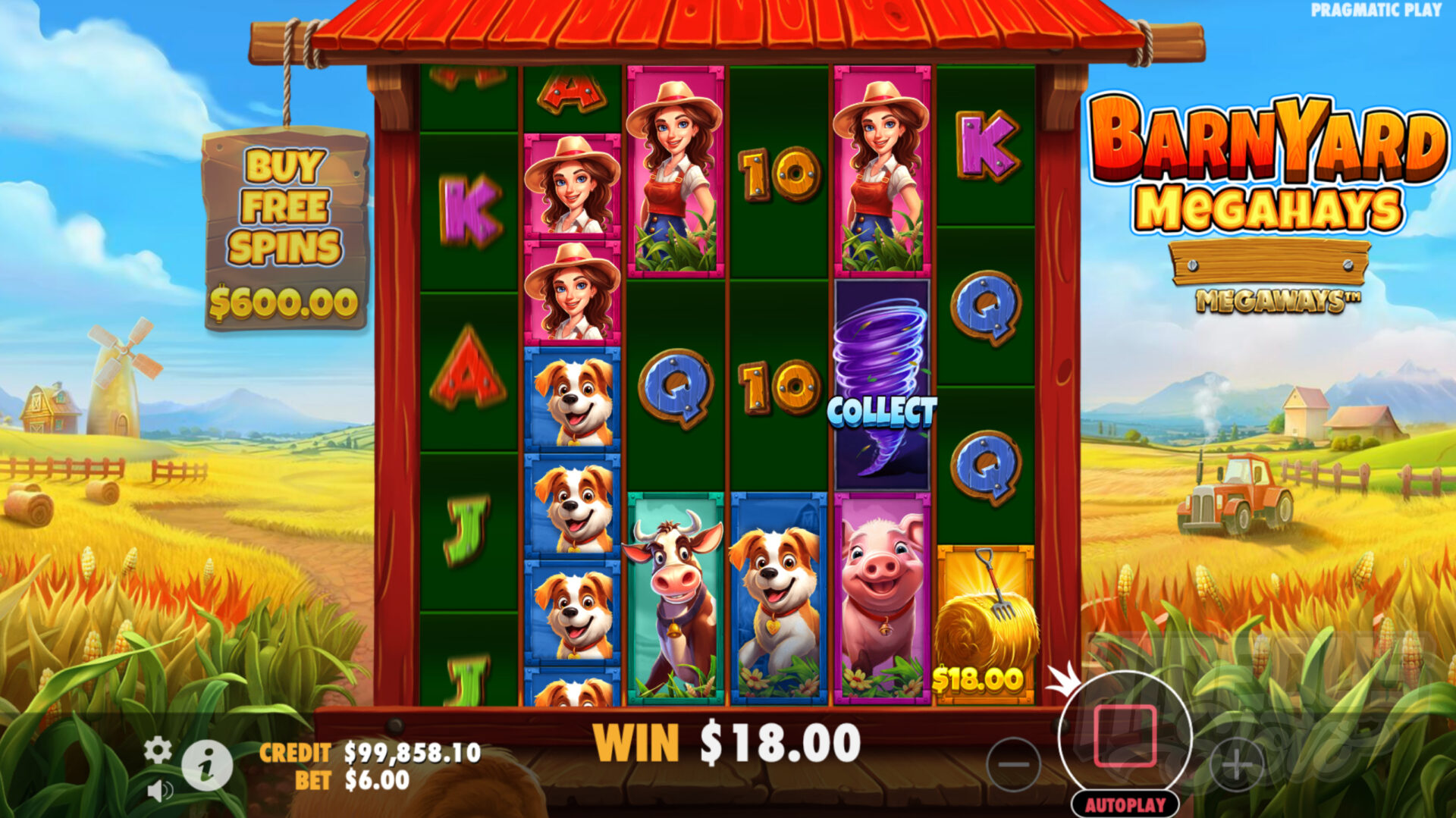 Barnyard Megahays Megaways Slot Review | Pragmatic Play