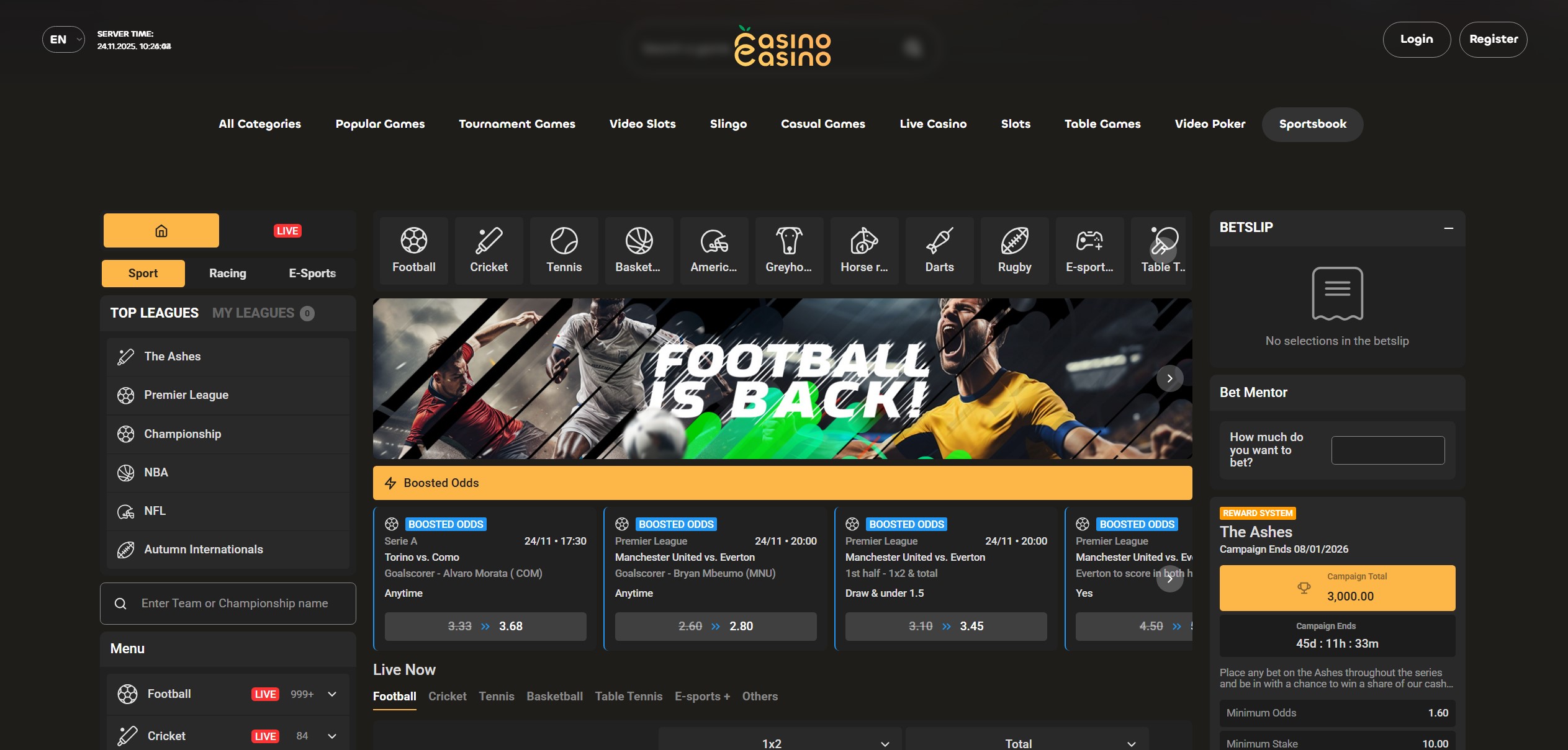CasinoCasino Sportsbook