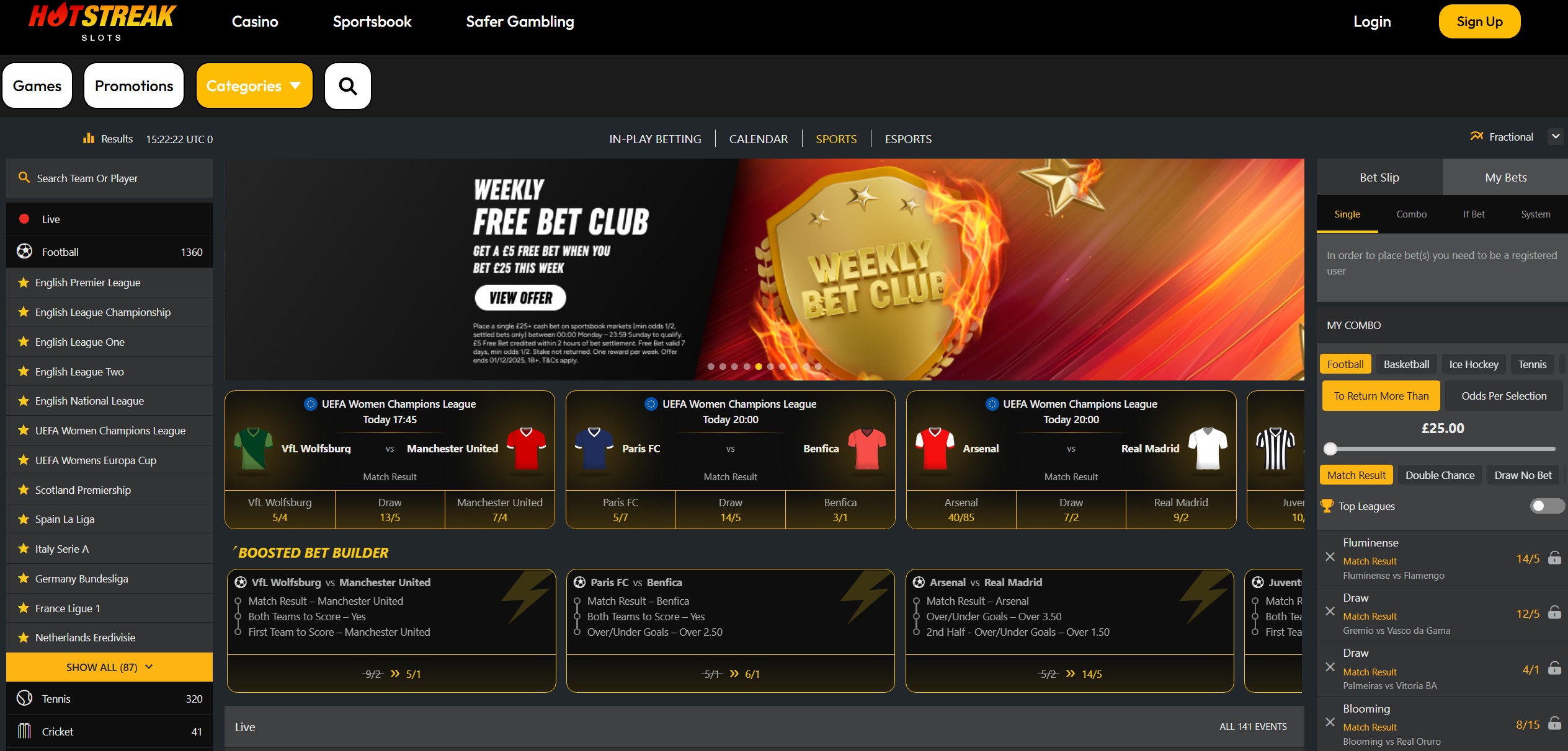 Hot Streak Sportsbook