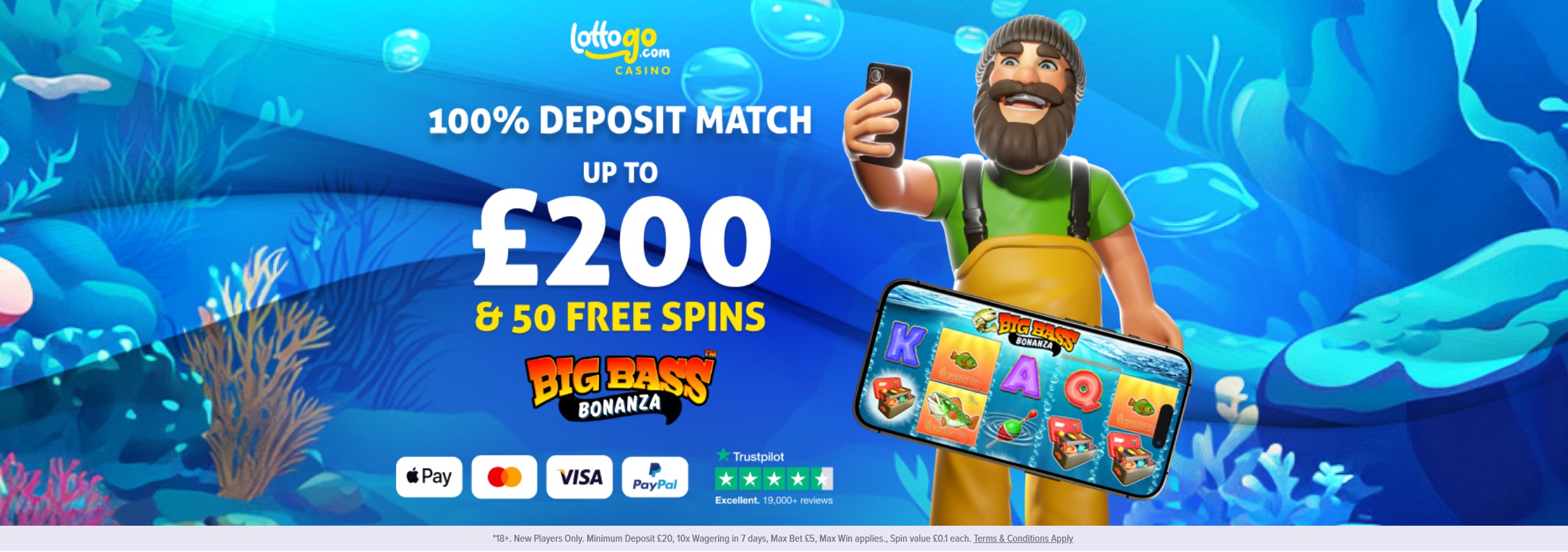 LottoGo Exclusive Welcome Bonus