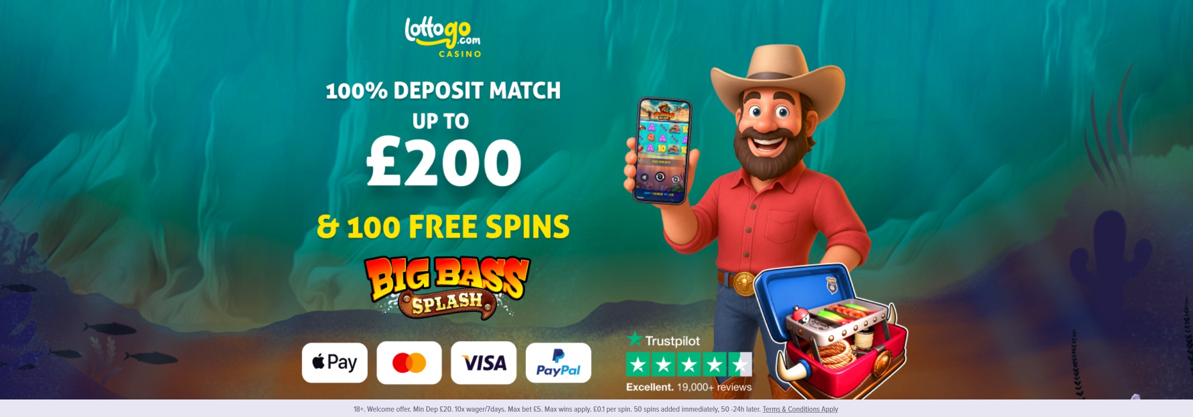 LottoGo Welcome Bonus 