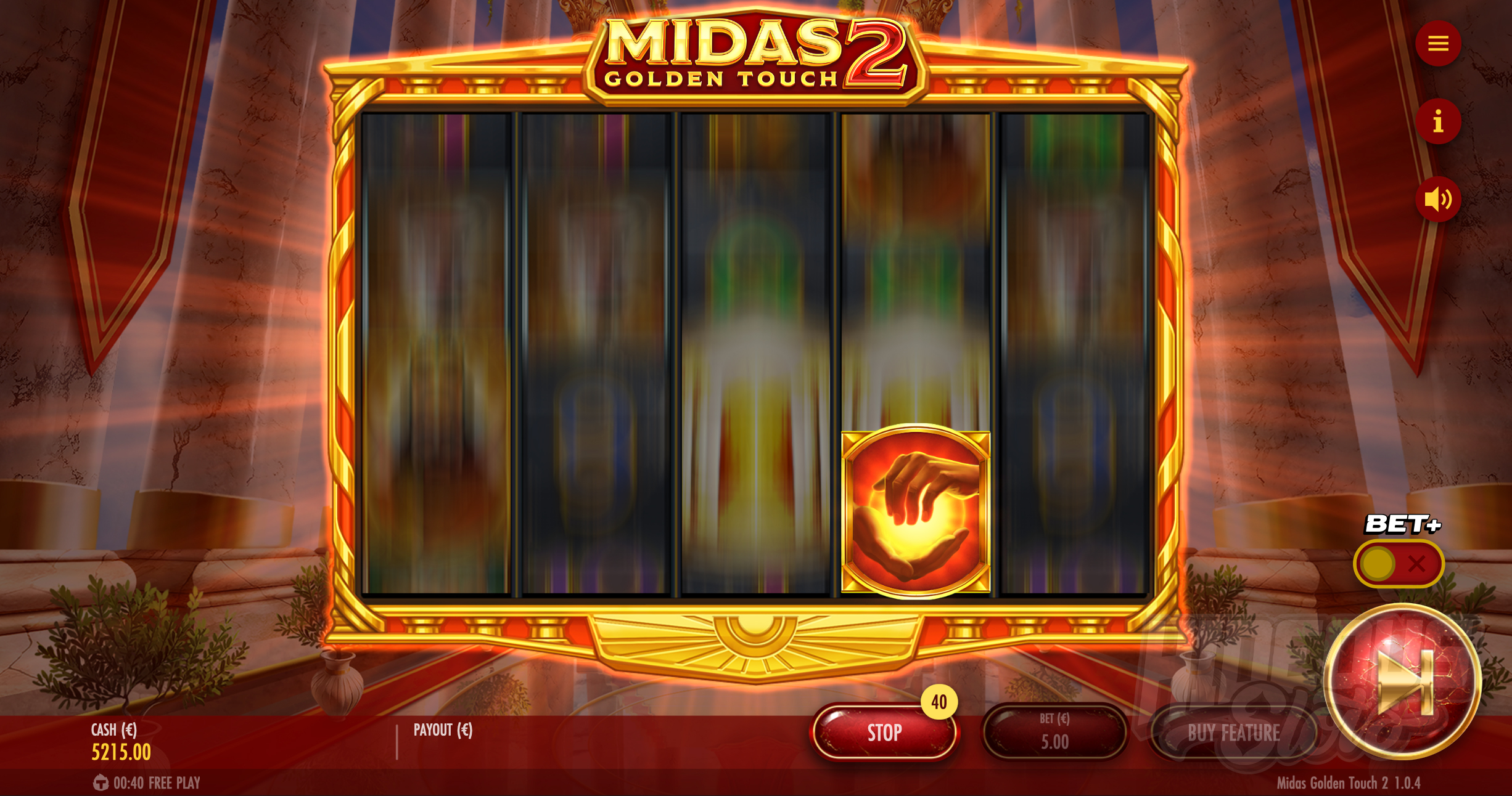 Midas Golden Touch 2 Gift of Midas Feature