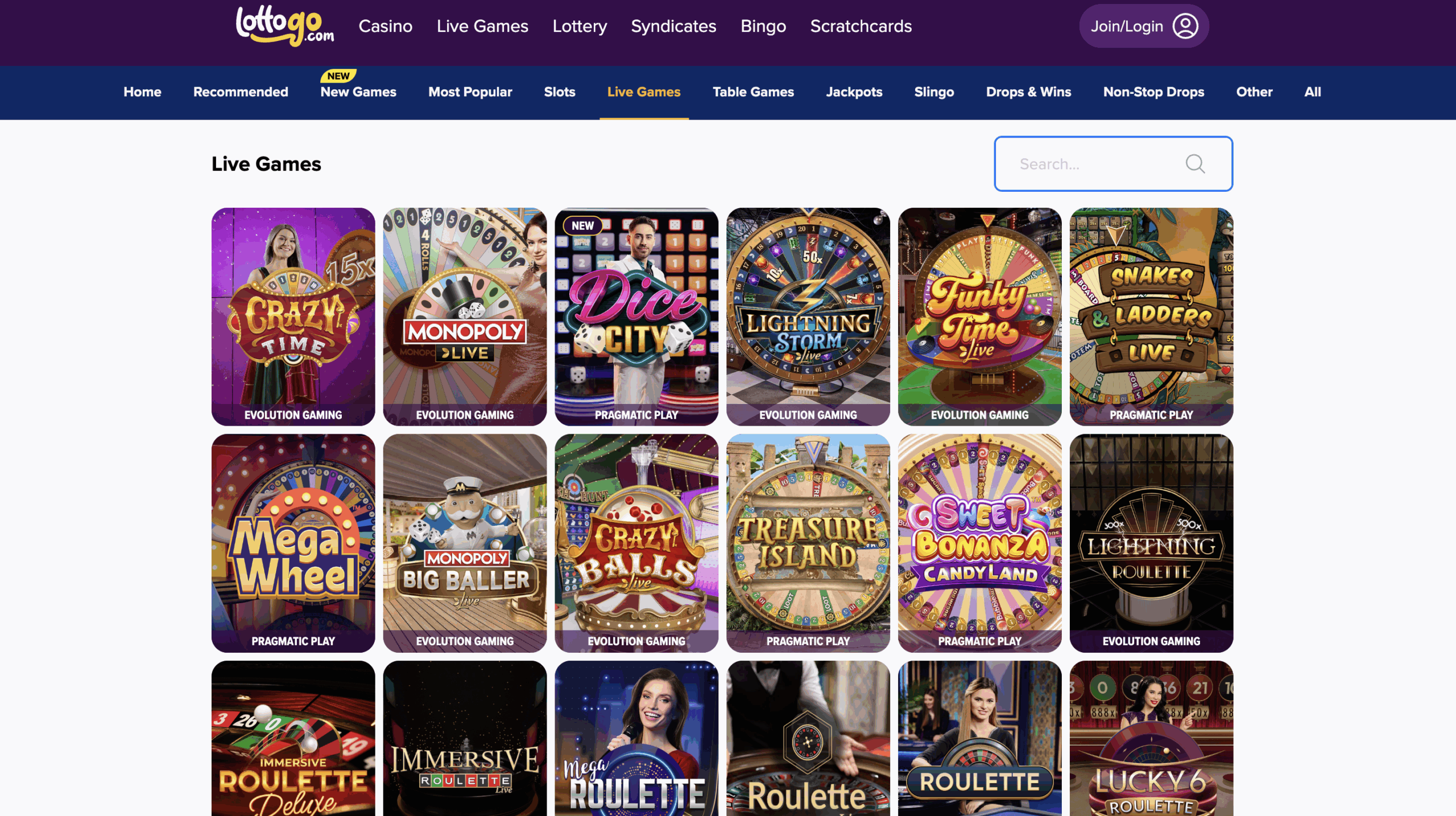 LottoGo Live Casino LottoGo Live Casino