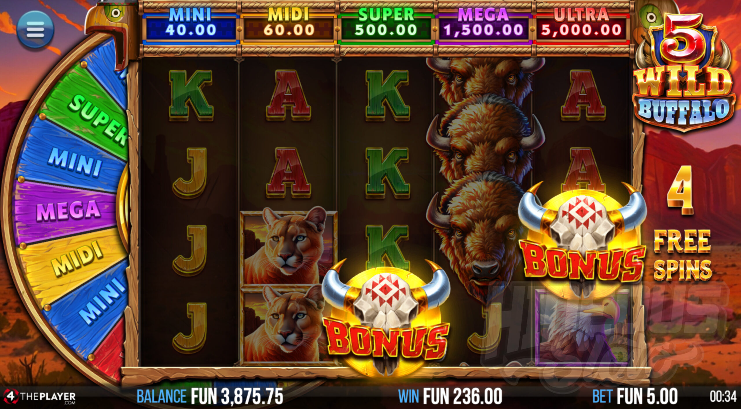 Land 2 or More Bonus Scatters During Free Spins to Retrigger the Feature
