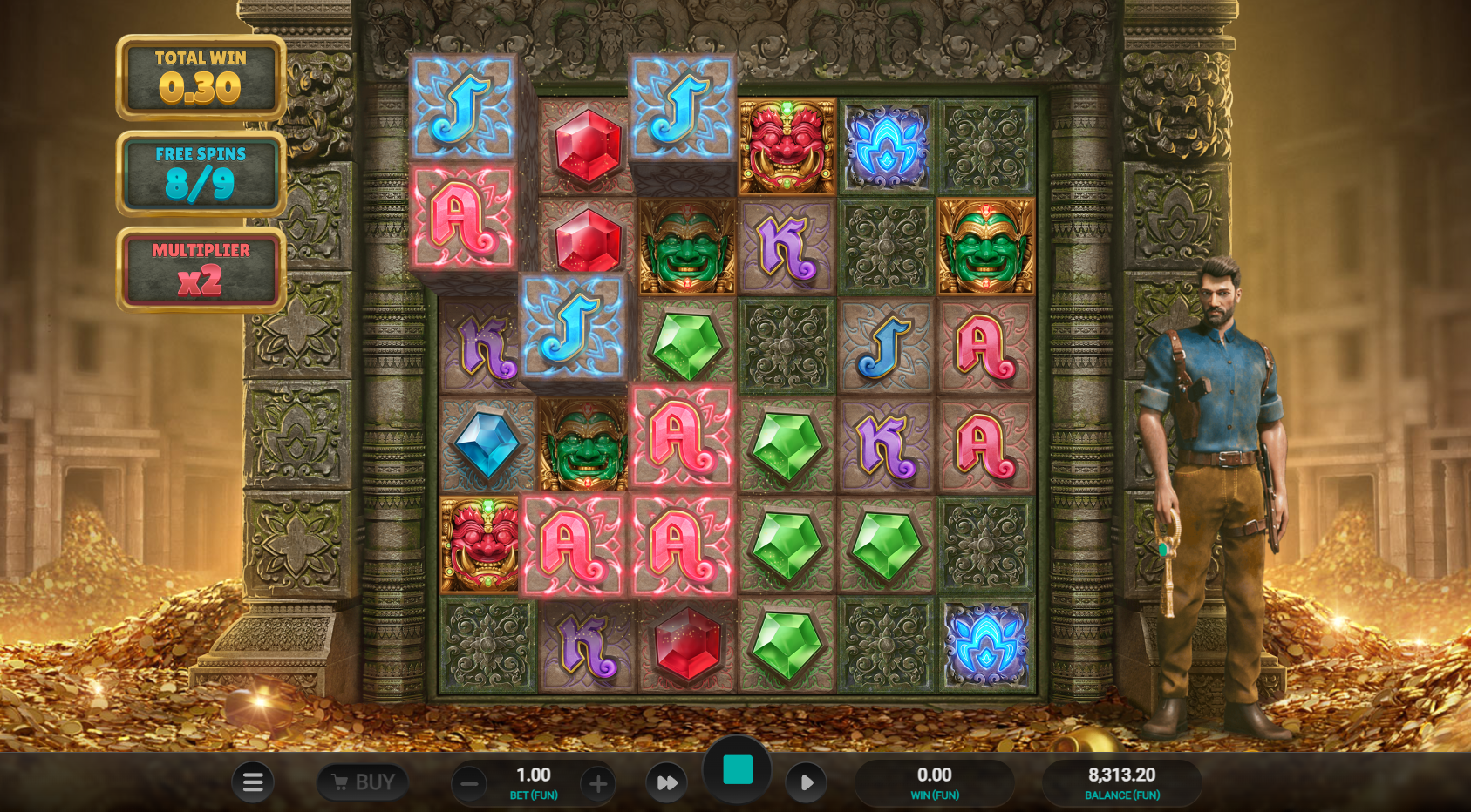 Ancient Tumble Classic Free Spins