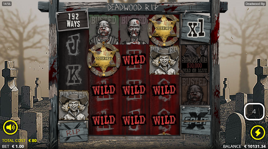 Deadwood RIP contains plenty of in-game features such as the Shootout Feature