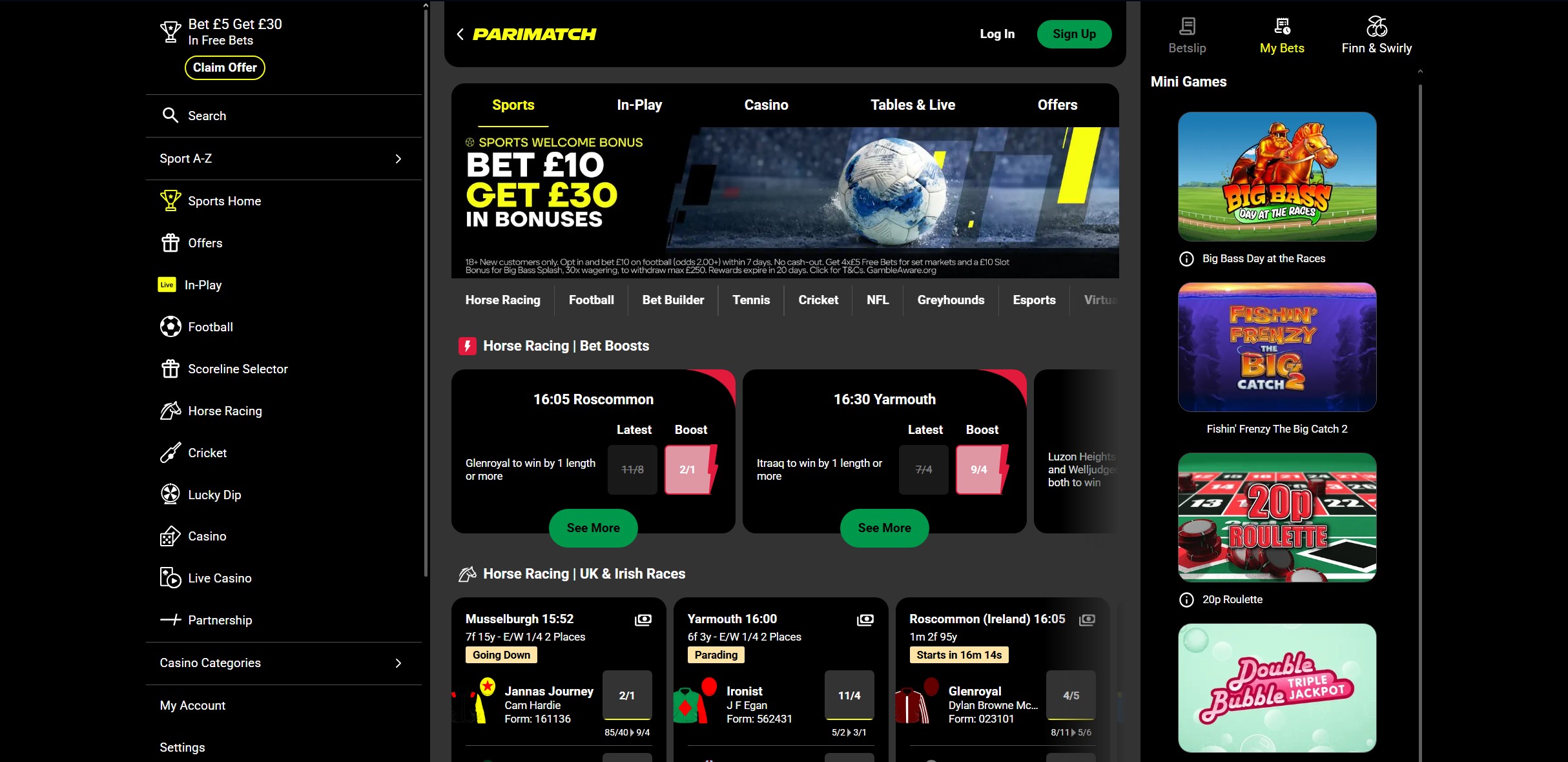 Parimatch Sportsbook