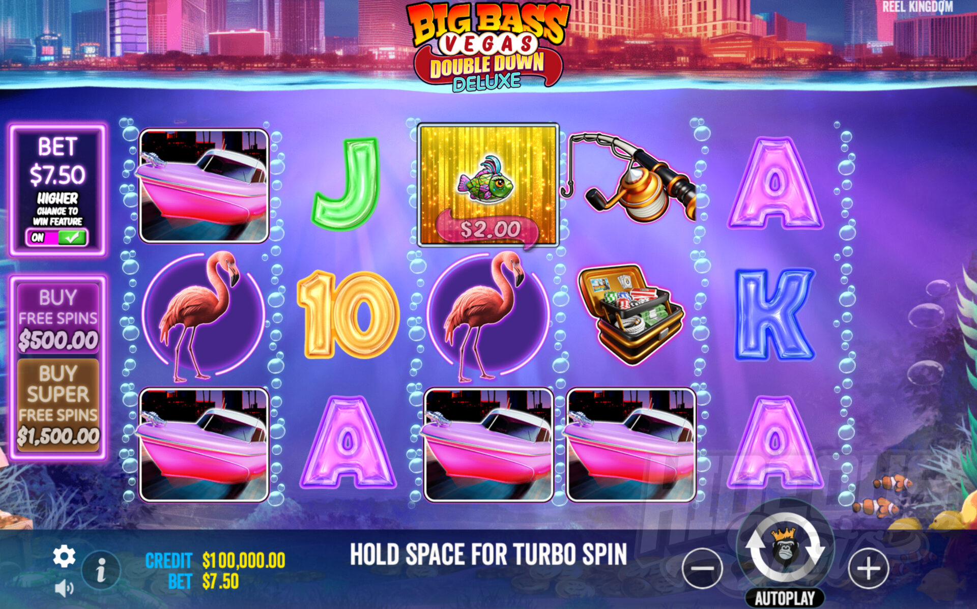 Big Bass Vegas Double Down Deluxe Slot Review | Reel Kingdom