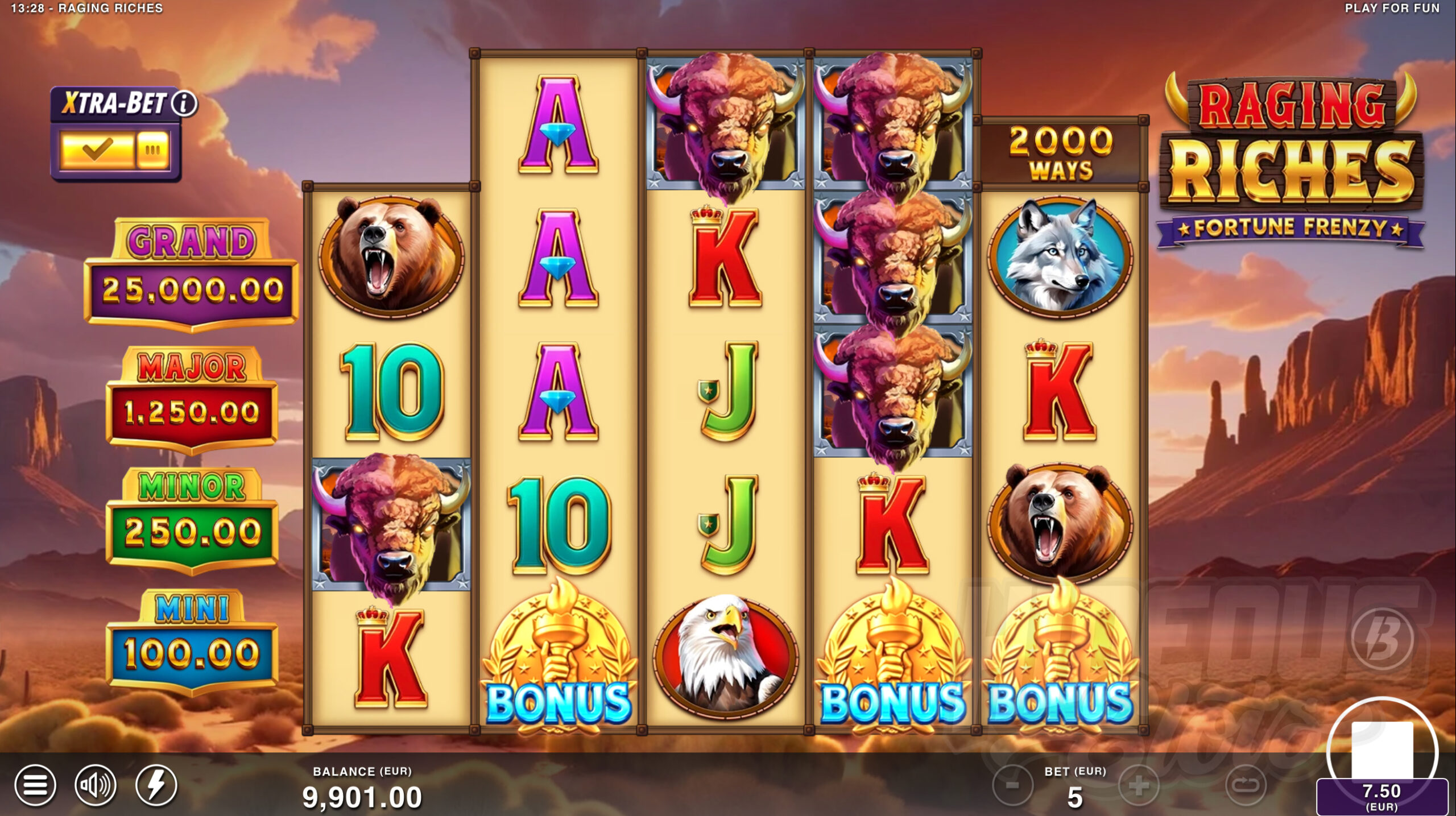 Land 3 or More Bonus Symbols to Trigger the Free Spins Bonus