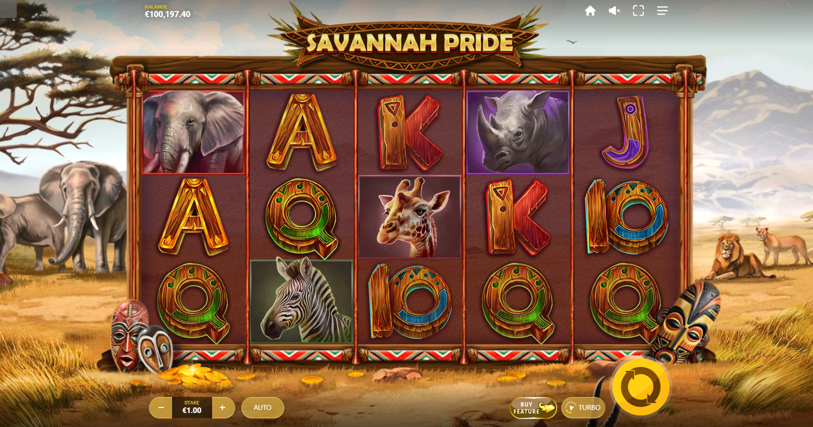 Savannah Pride Base Game