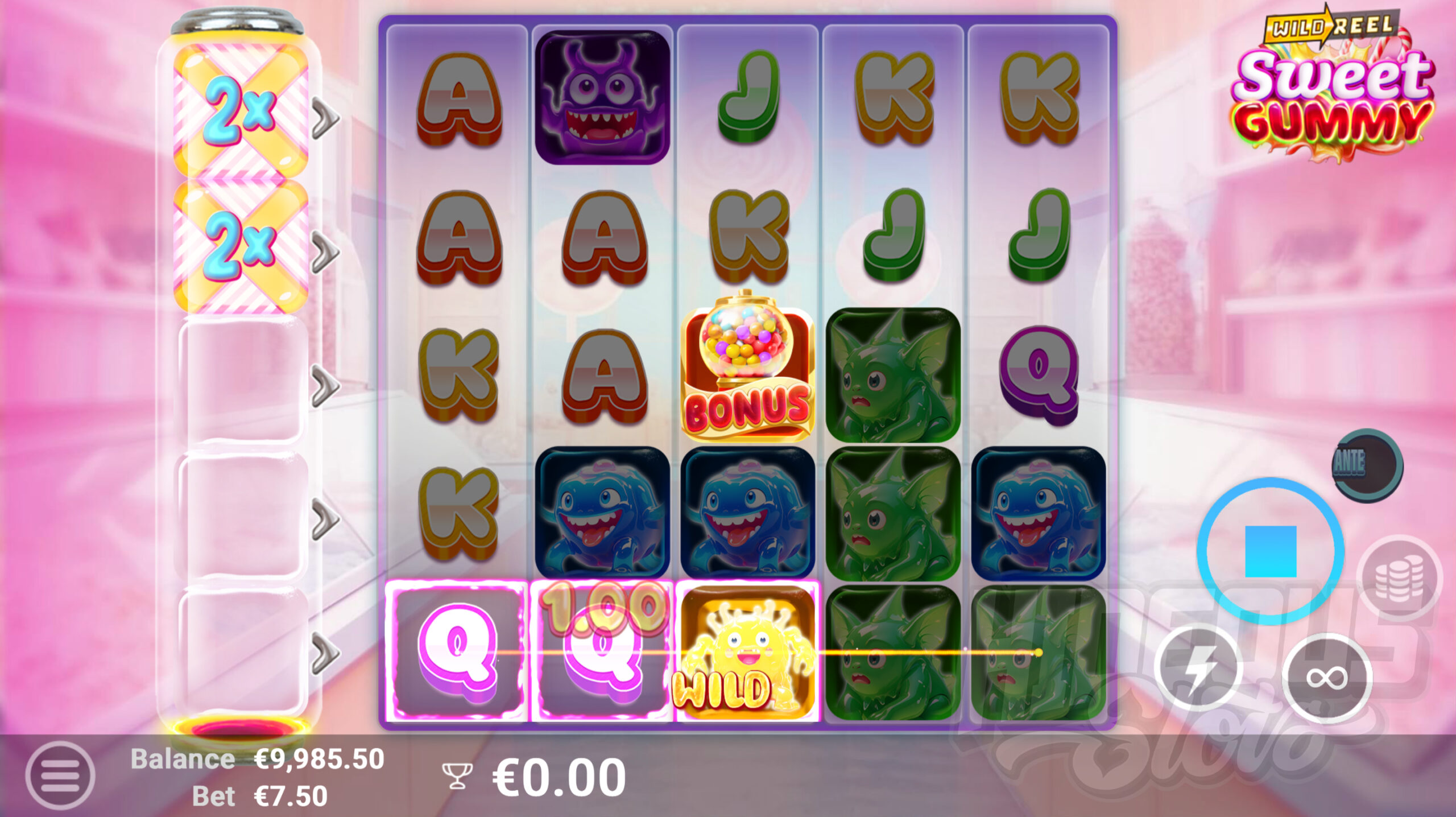 Sweet Gummy Offers Players 40 Fixed Win Lines