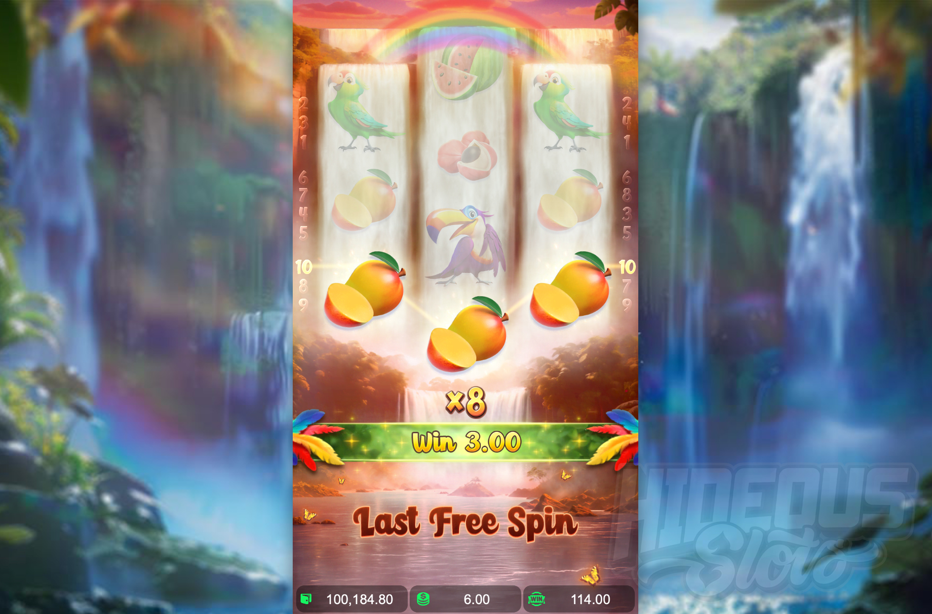 Wings of Igazu Free Spins