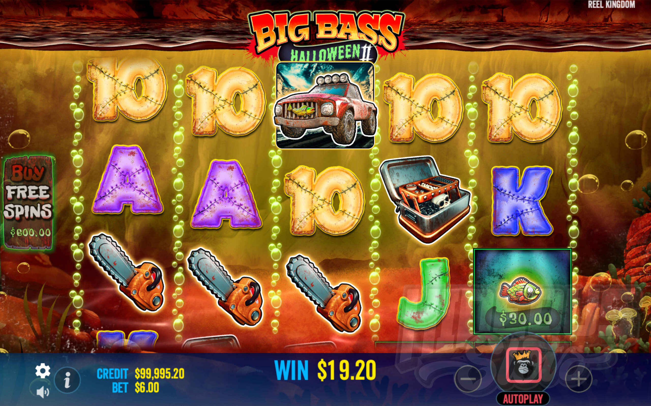 Big Bass Halloween 2 Offers Players 10 Fixed Win Lines