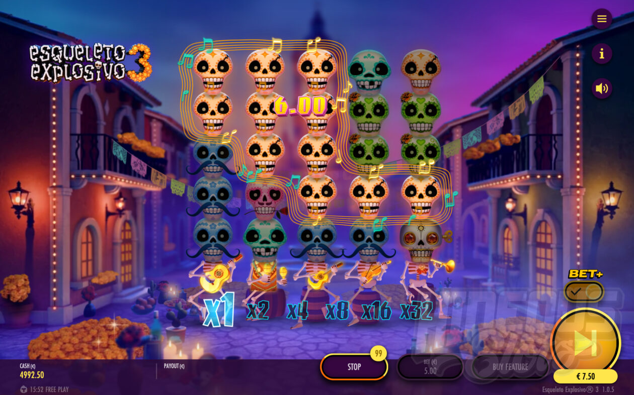 Esqueleto Explosivo 3 Slot Review | Thunderkick