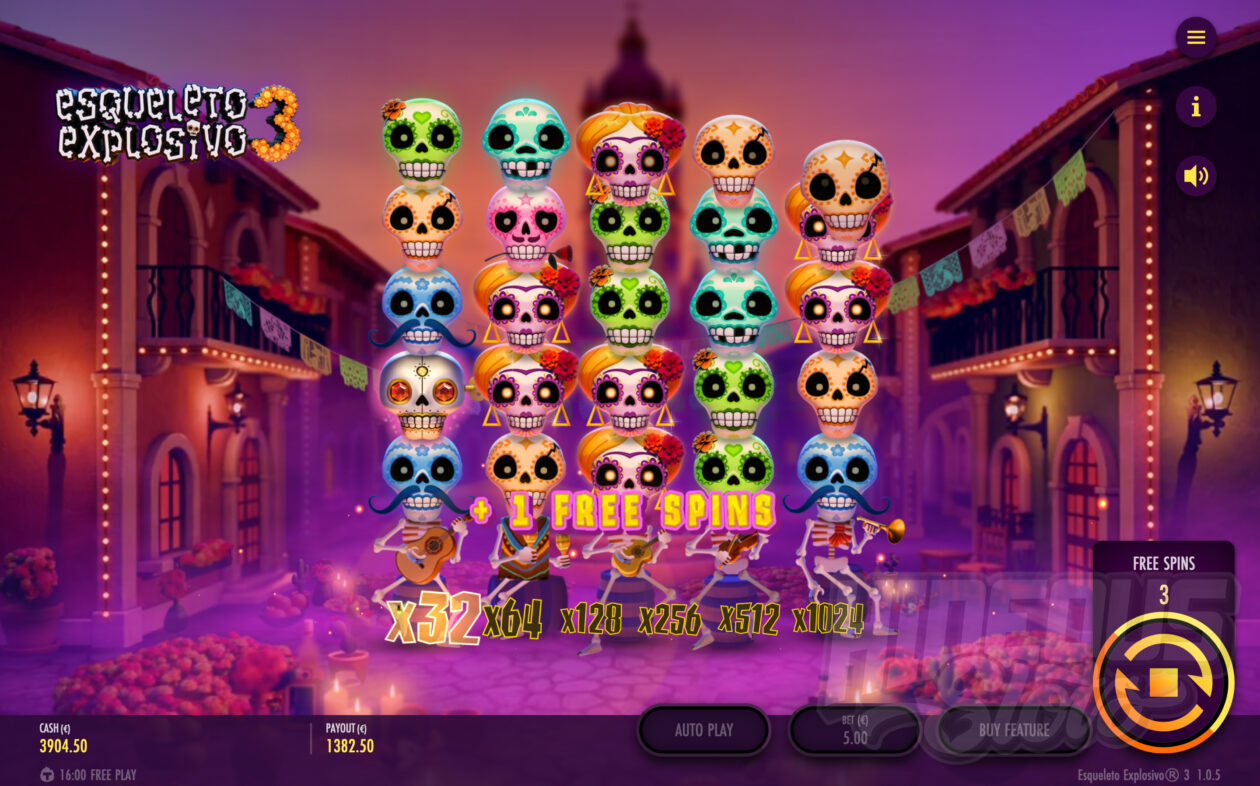 Esqueleto Explosivo 3 Slot Review | Thunderkick