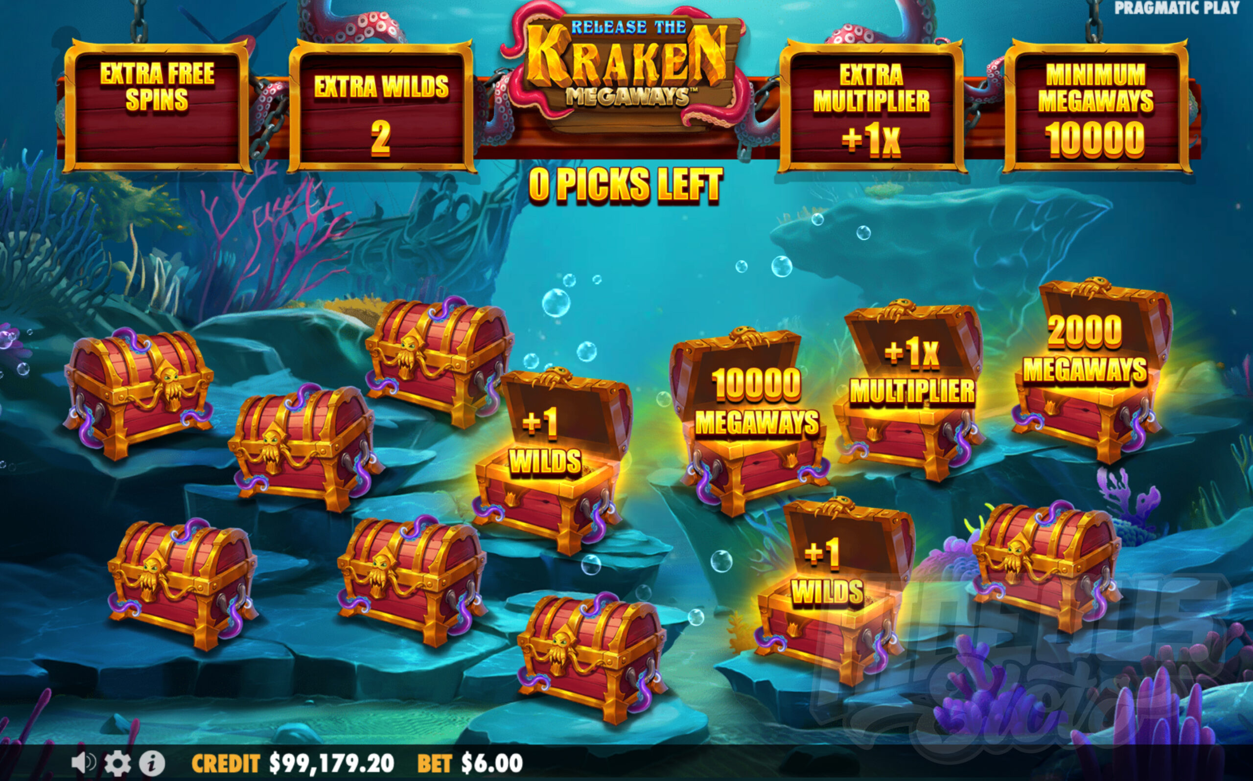 Before Free Spins Begin, Players Must Open Chests to Reveal Random Upgrades