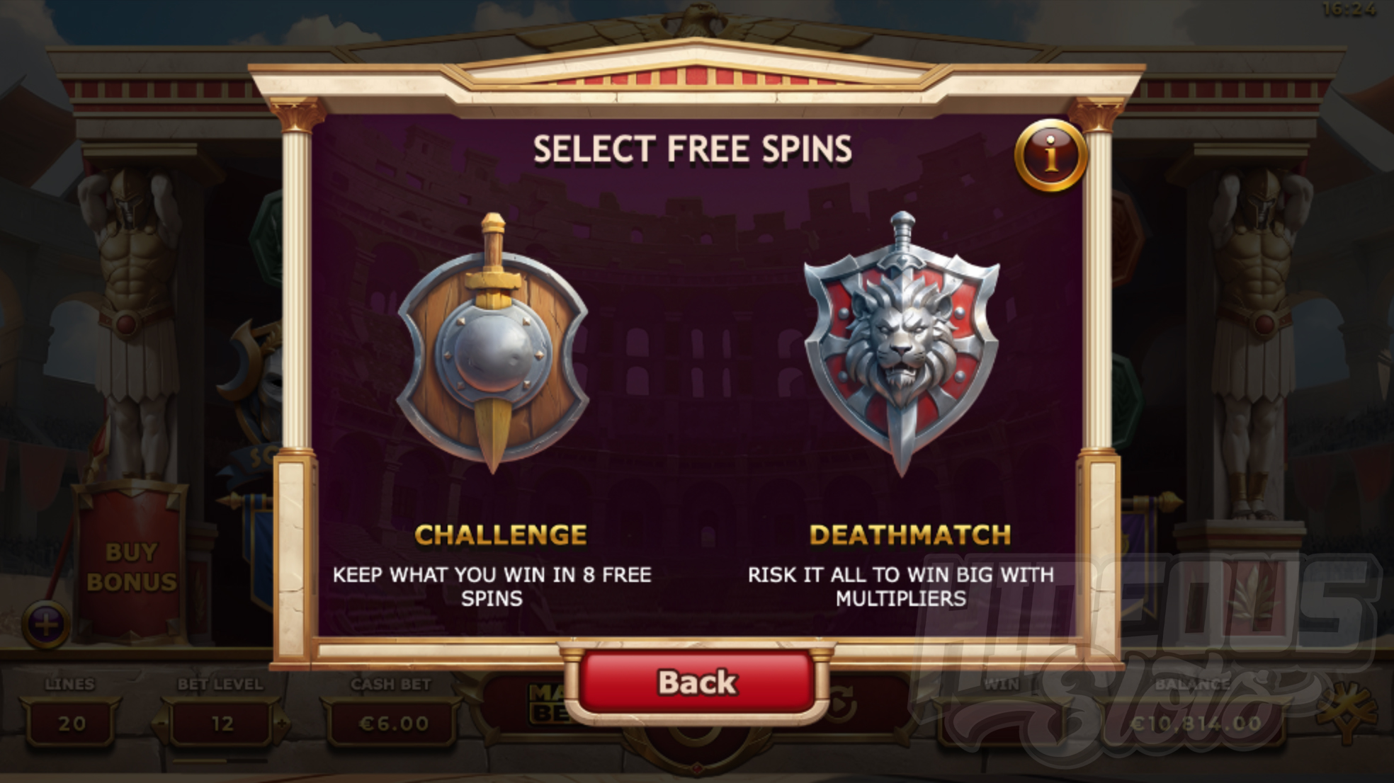 Before Free Spins Begin, Players Must Choose Their Free Spin Mode