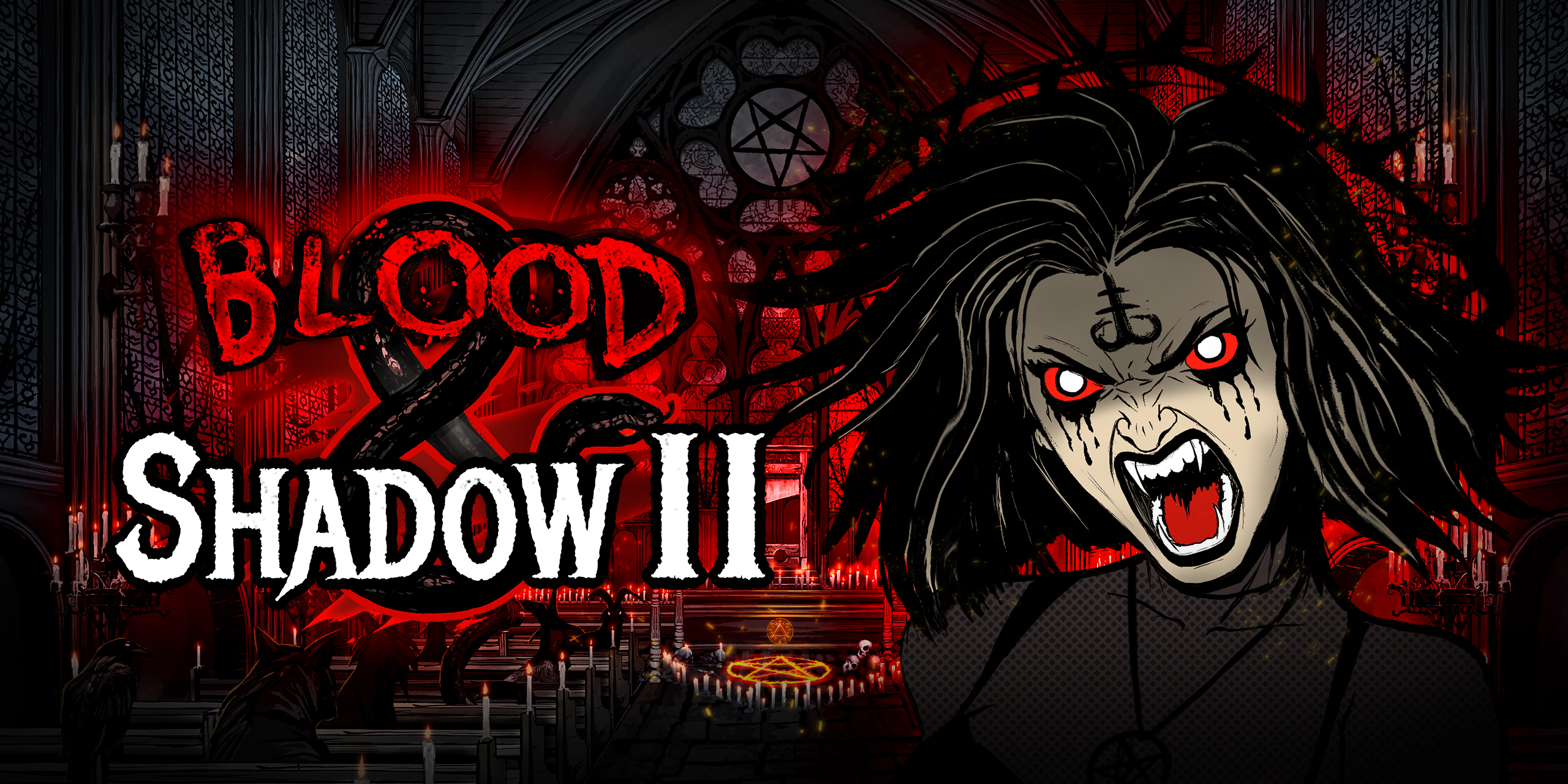 Blood & Shadow 2 Demo Play Logo