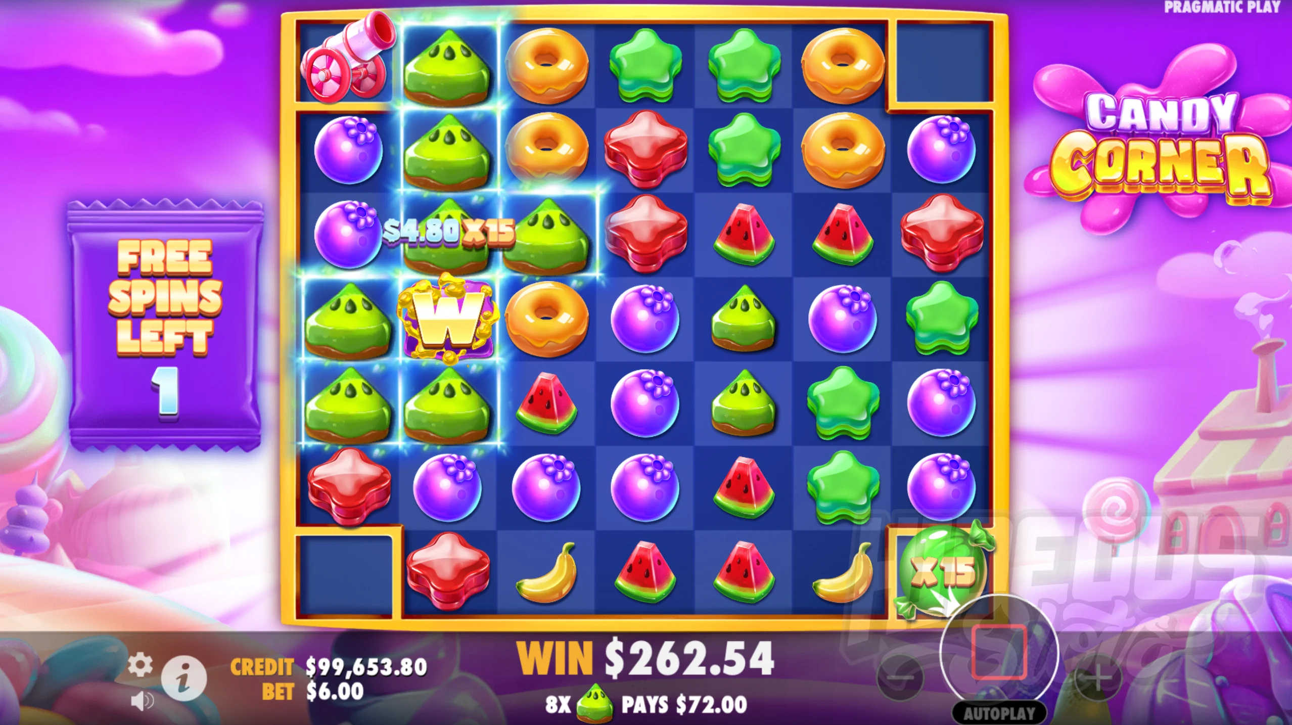 Candy Corner Free Spins