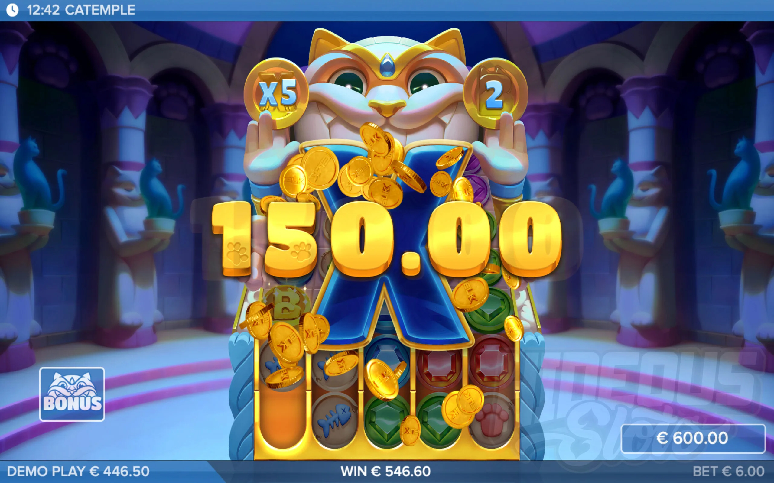 Catemple Bonus Game