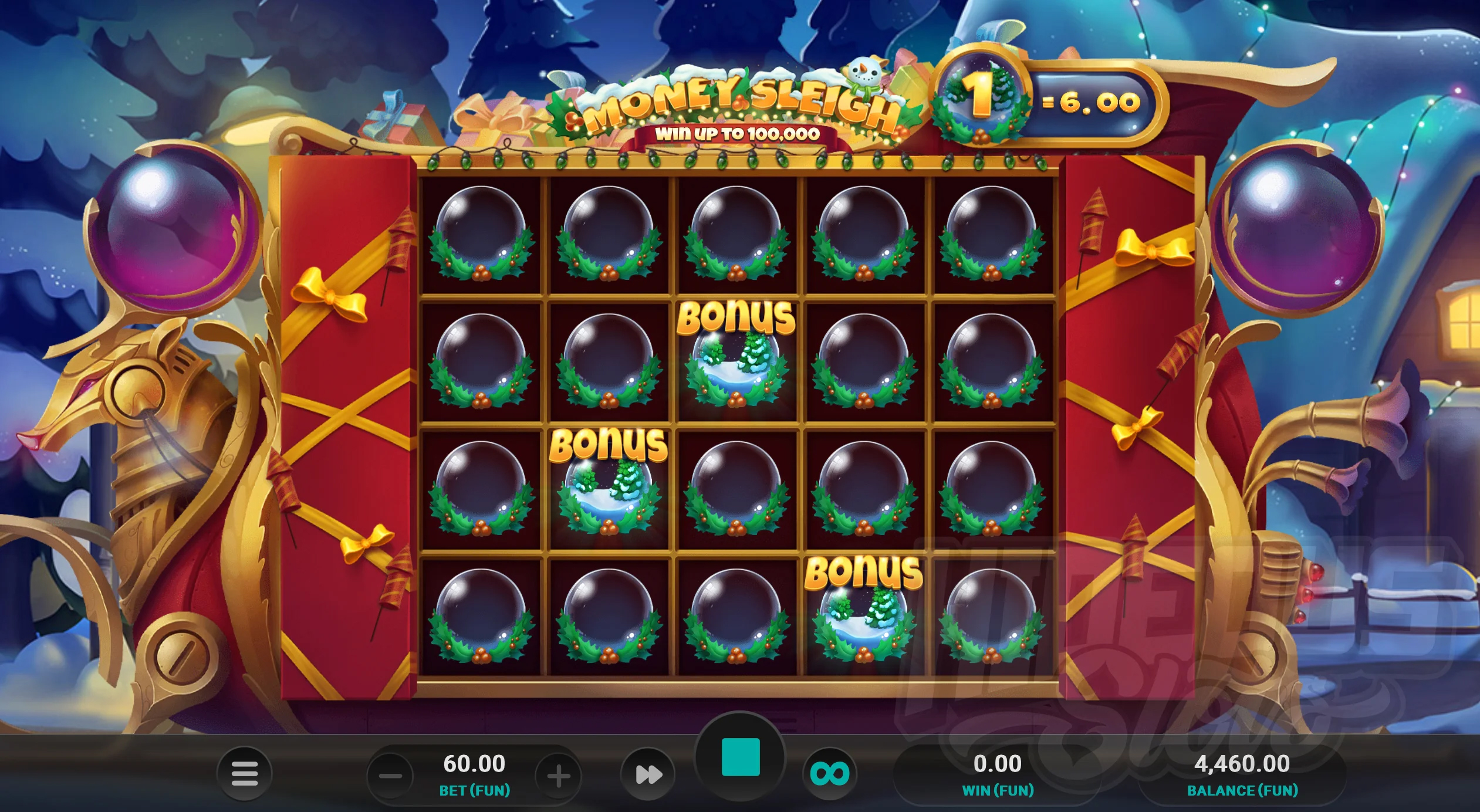 Land 3 or More Bonus Symbols to Trigger Re-Spins