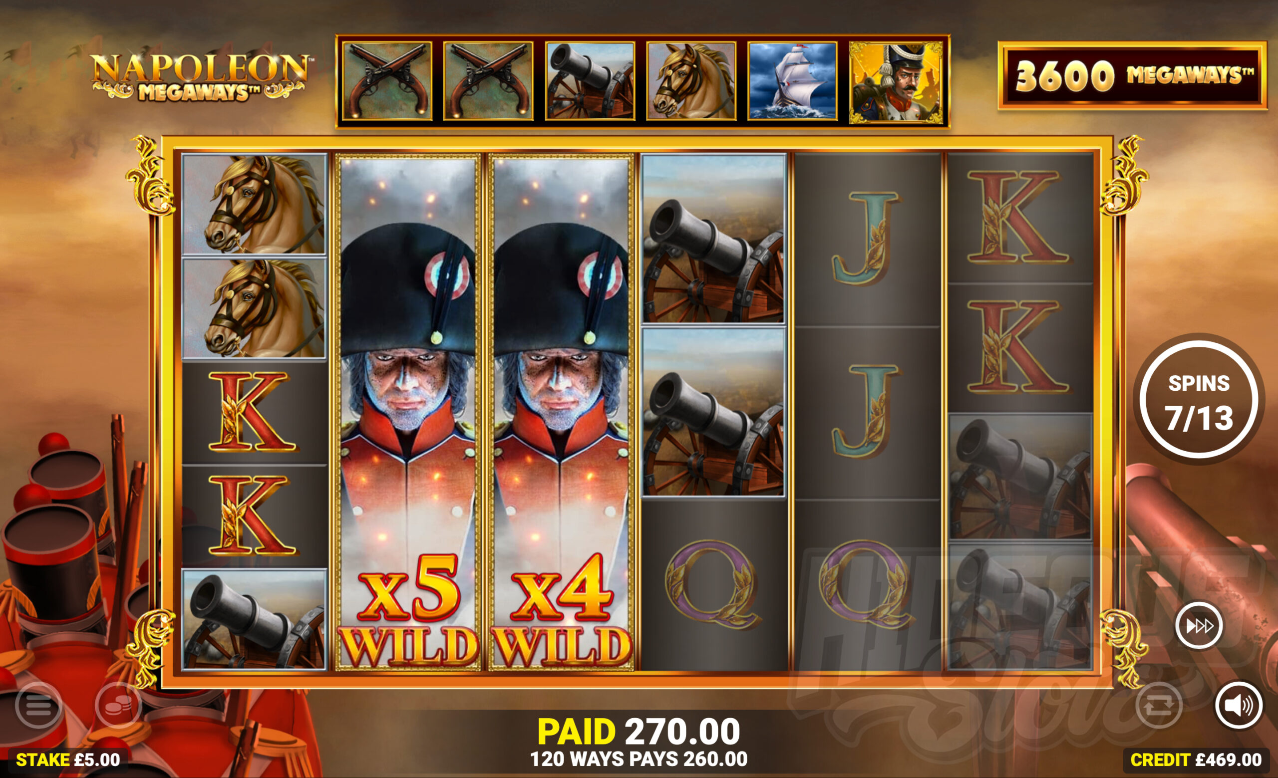 All Wild Symbols Expand and Upgrade Symbols During Free Spins