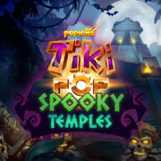 TikiPop Spooky Temples Logo