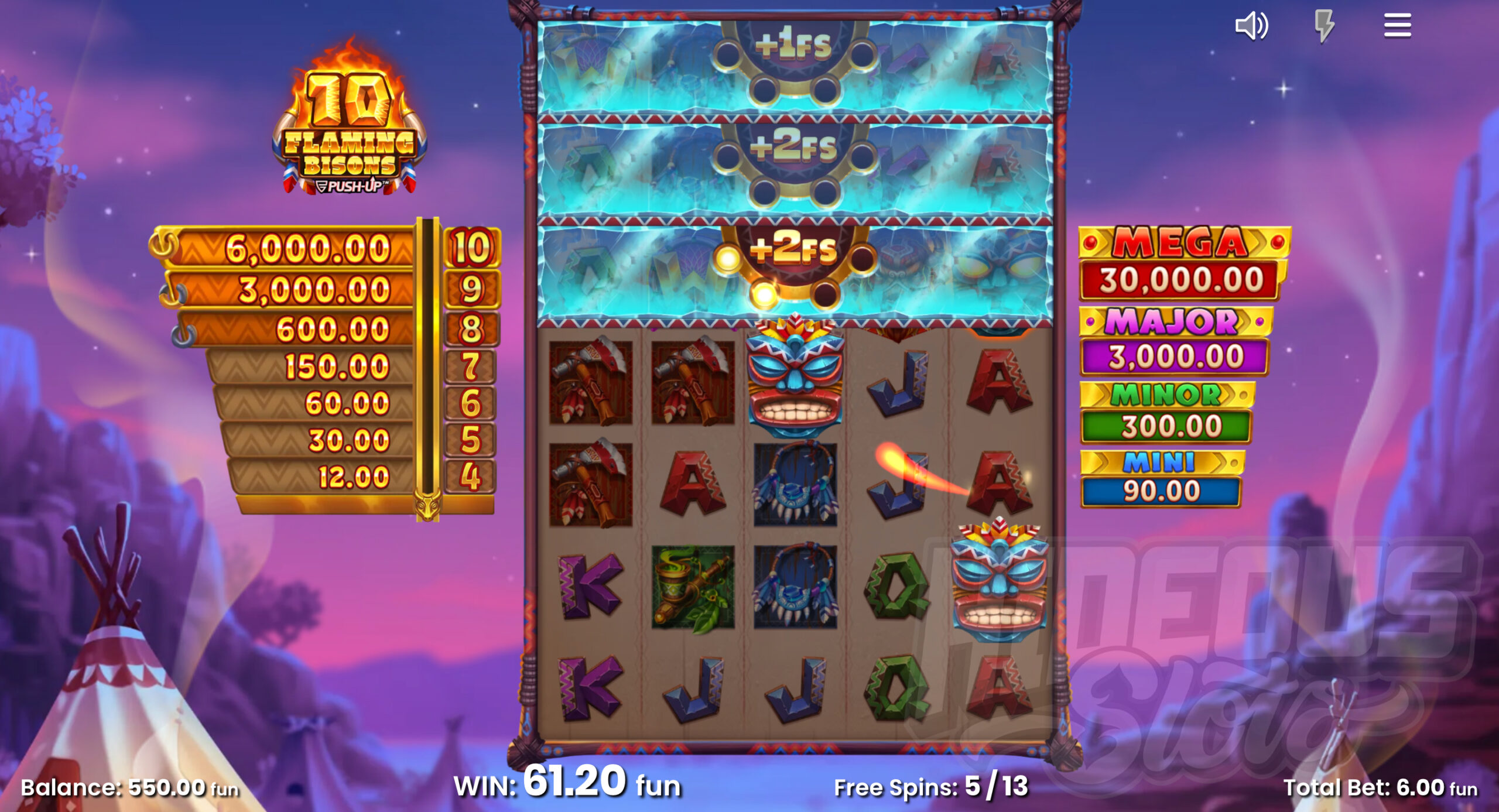 Totem Symbols are Collected During the Free Spins Feature to Unlock Additional Rows and Trigger Extra Spins