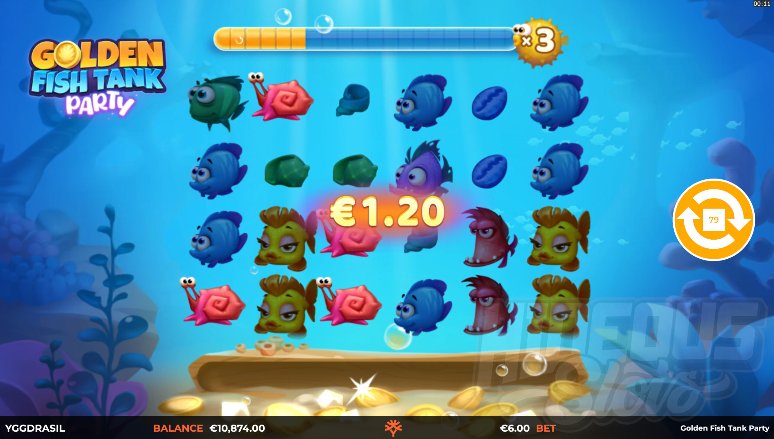 Golden Fish Tank Party Offers Players 4,096 Ways to Win