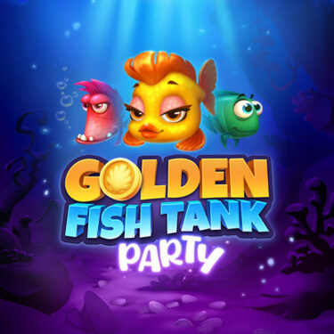 Golden Fish Tank Party Logo