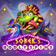 Sobek's Godly Spins Logo