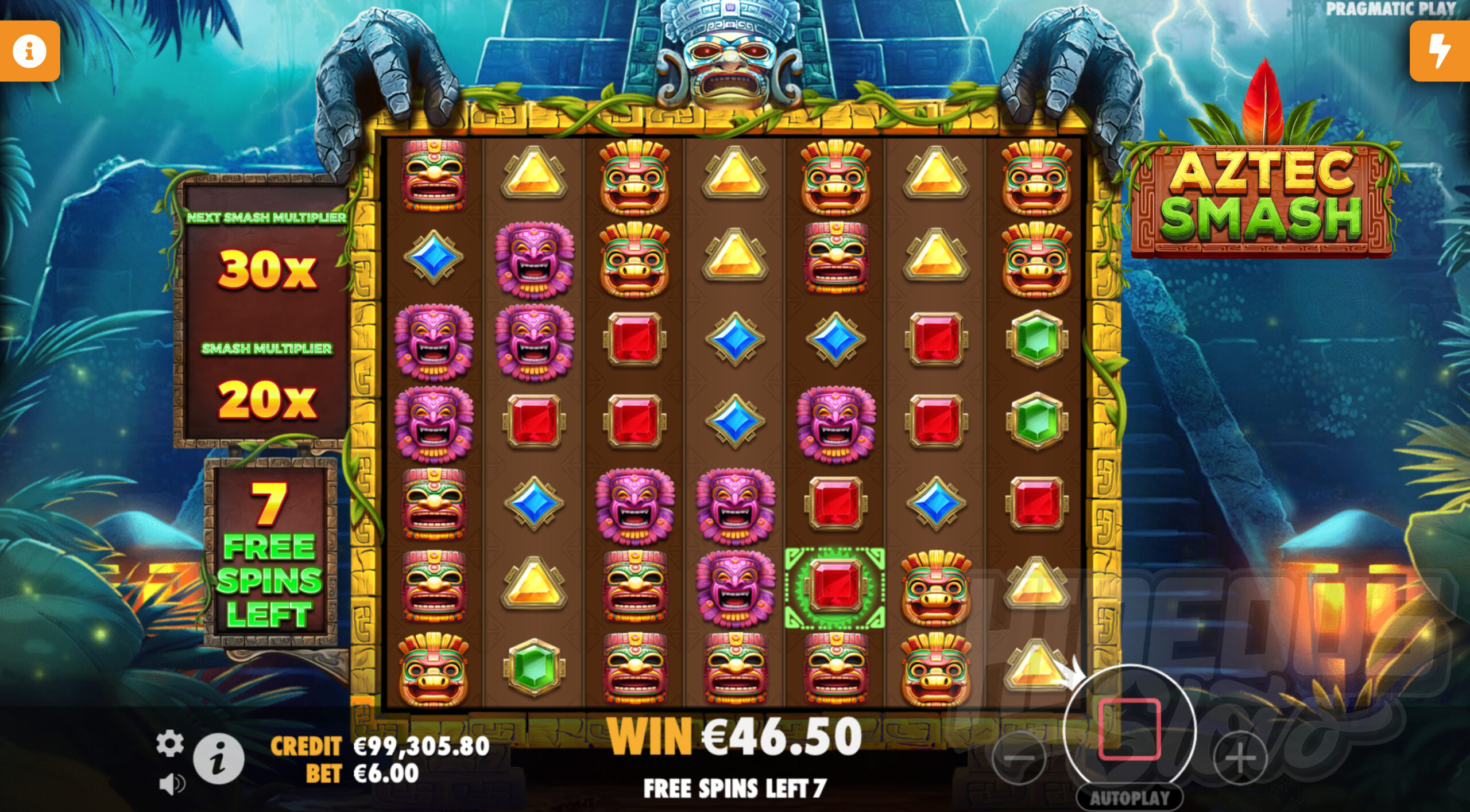 Aztec Smash Free Spins