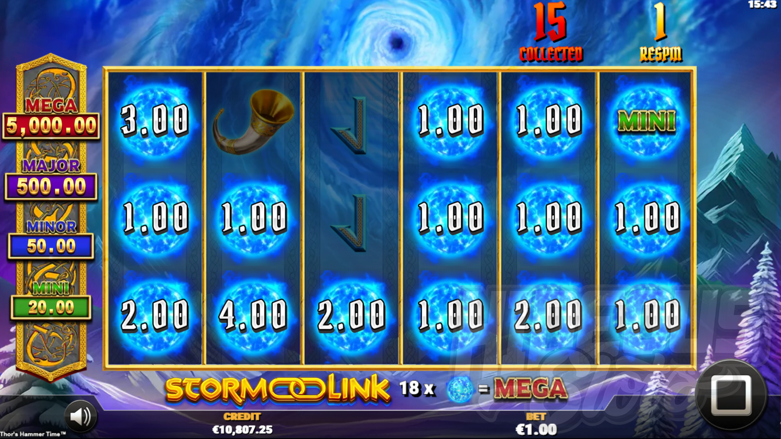 Thor's Hammer Time Storm Link Bonus