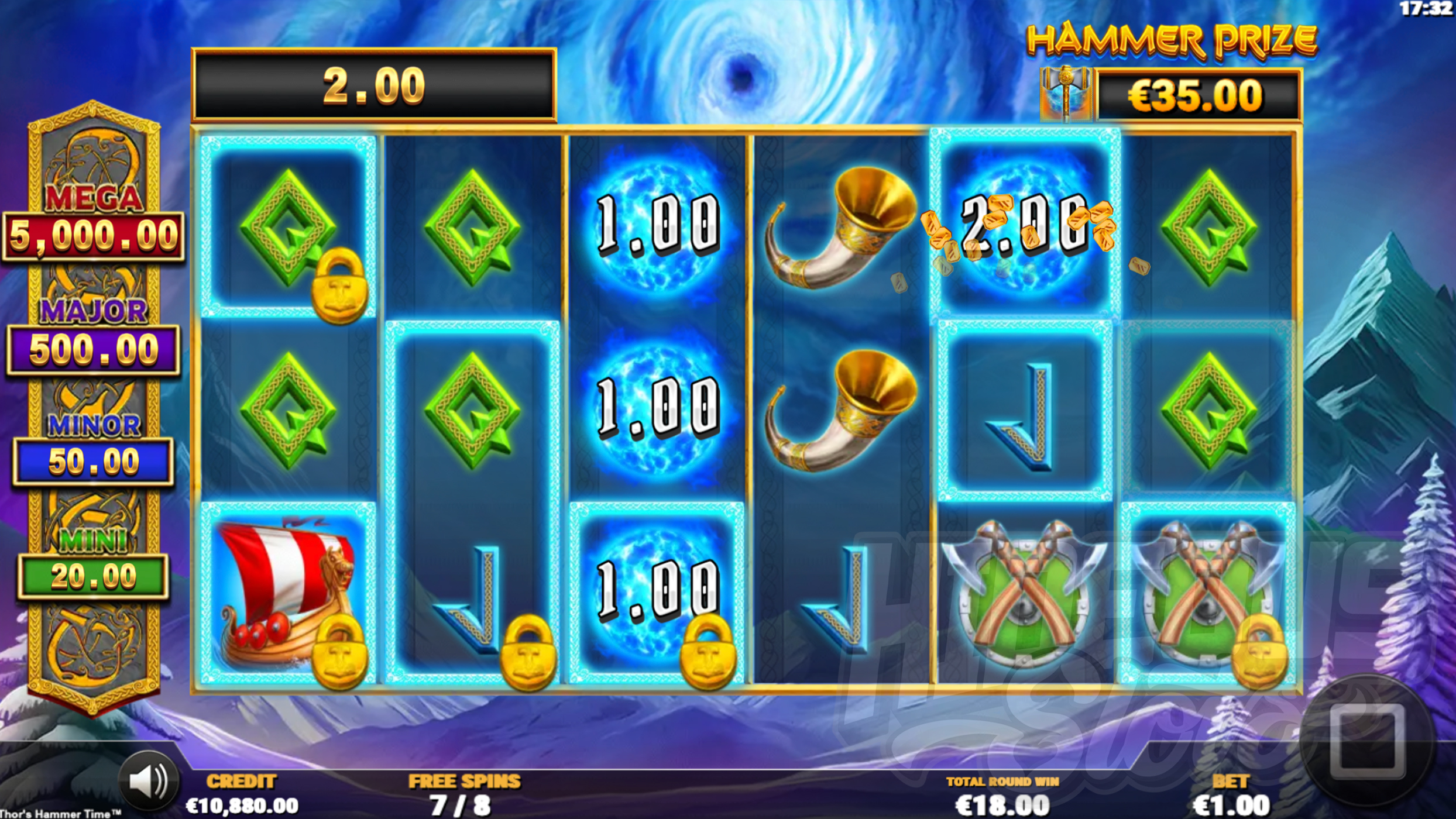 Thor's Hammer Time Free Spins