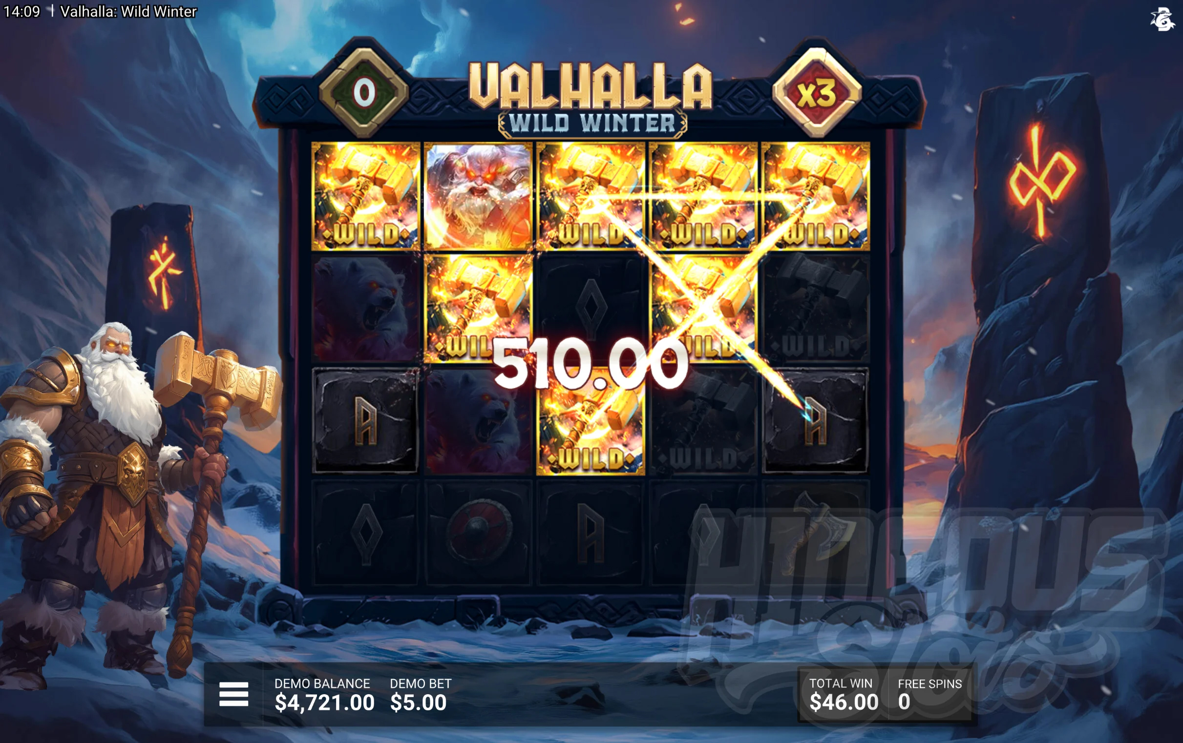 Valhalla Wild Winter Frozen Fortune Hunt