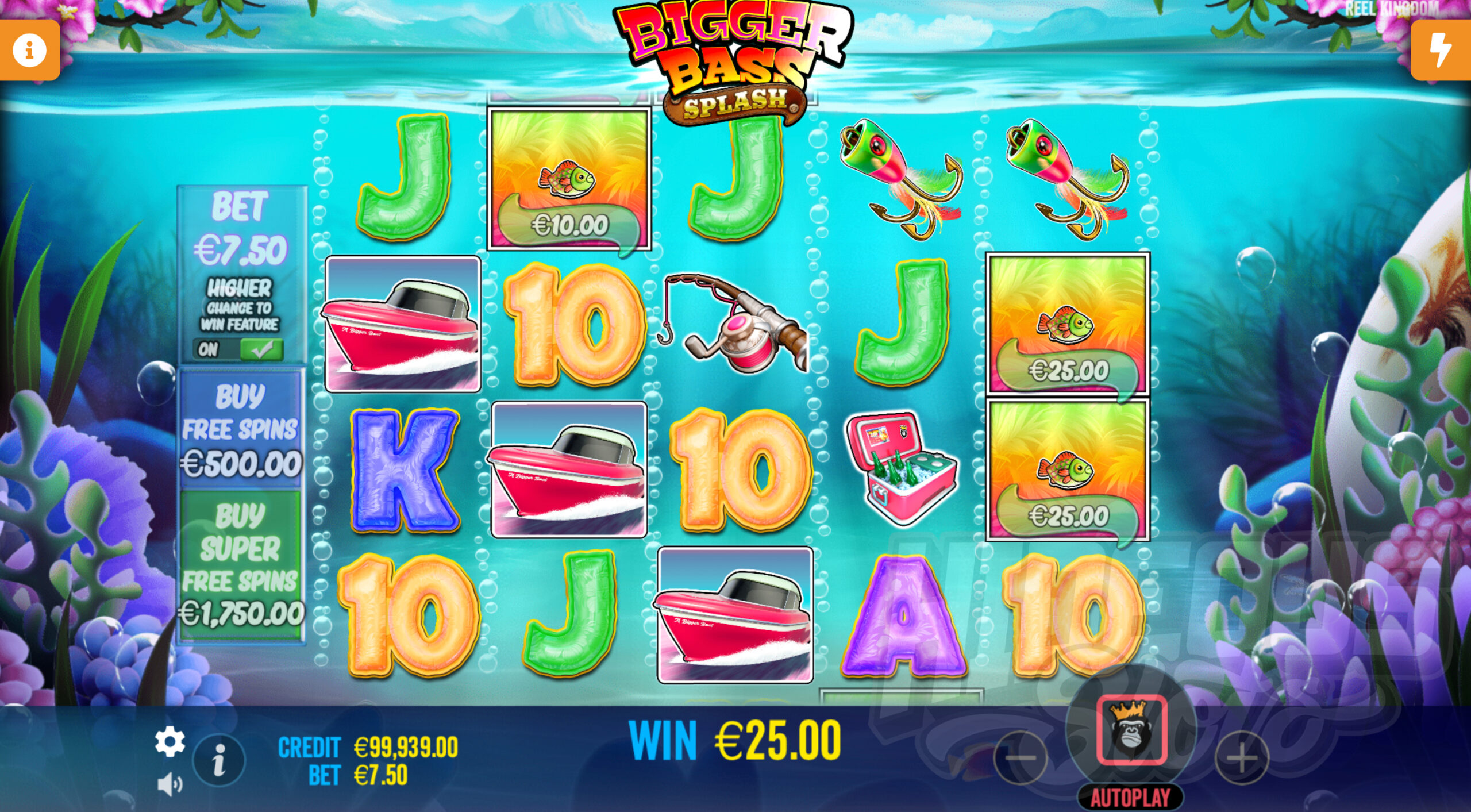 Bigger Bass Splash Offers Players 12 Fixed Win Lines