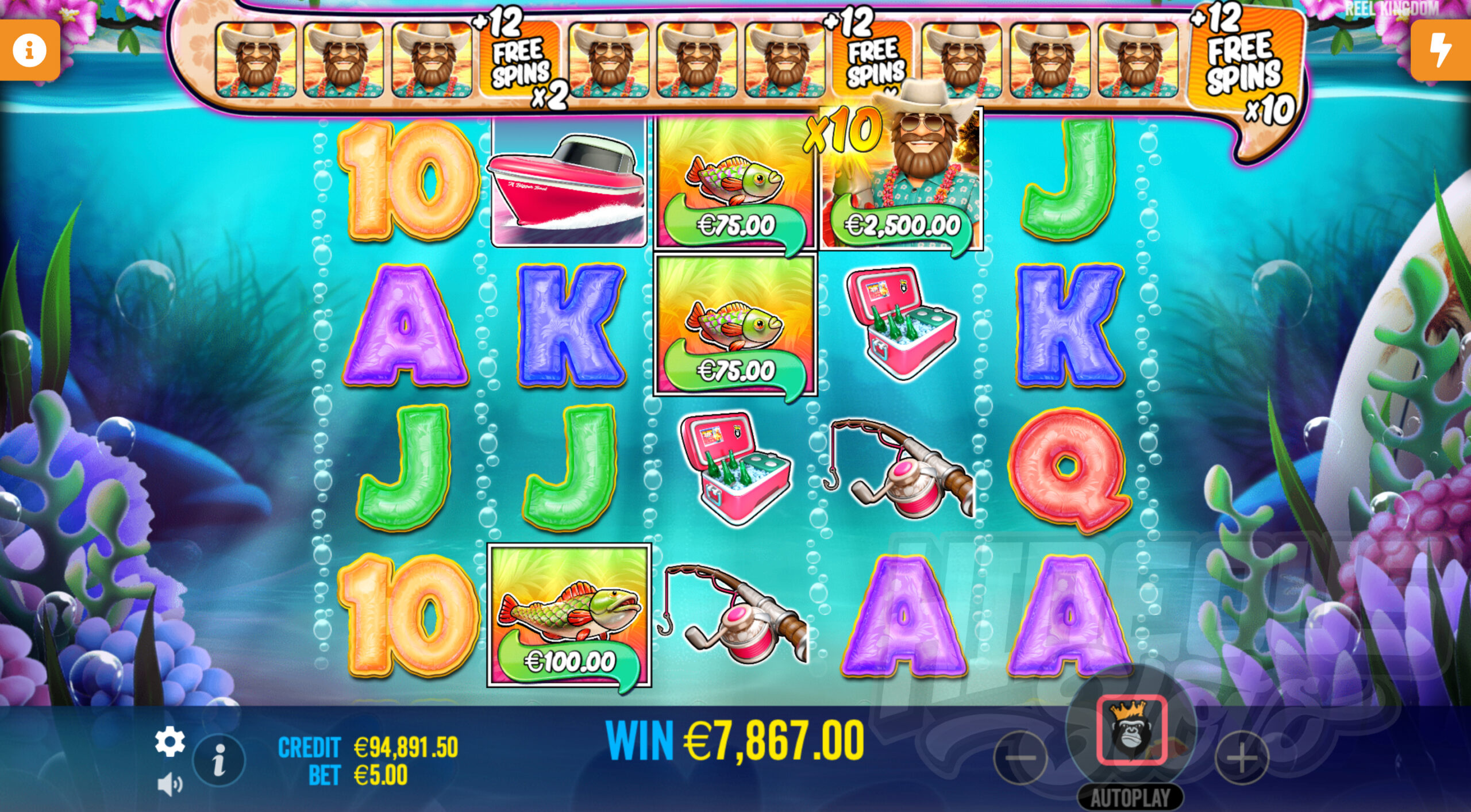 Bigger Bass Splash Super Free Spins