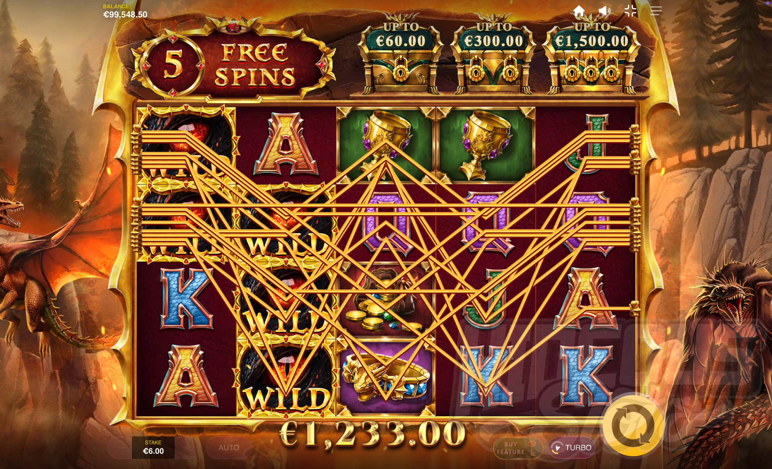 Dragons' Lock Free Spins