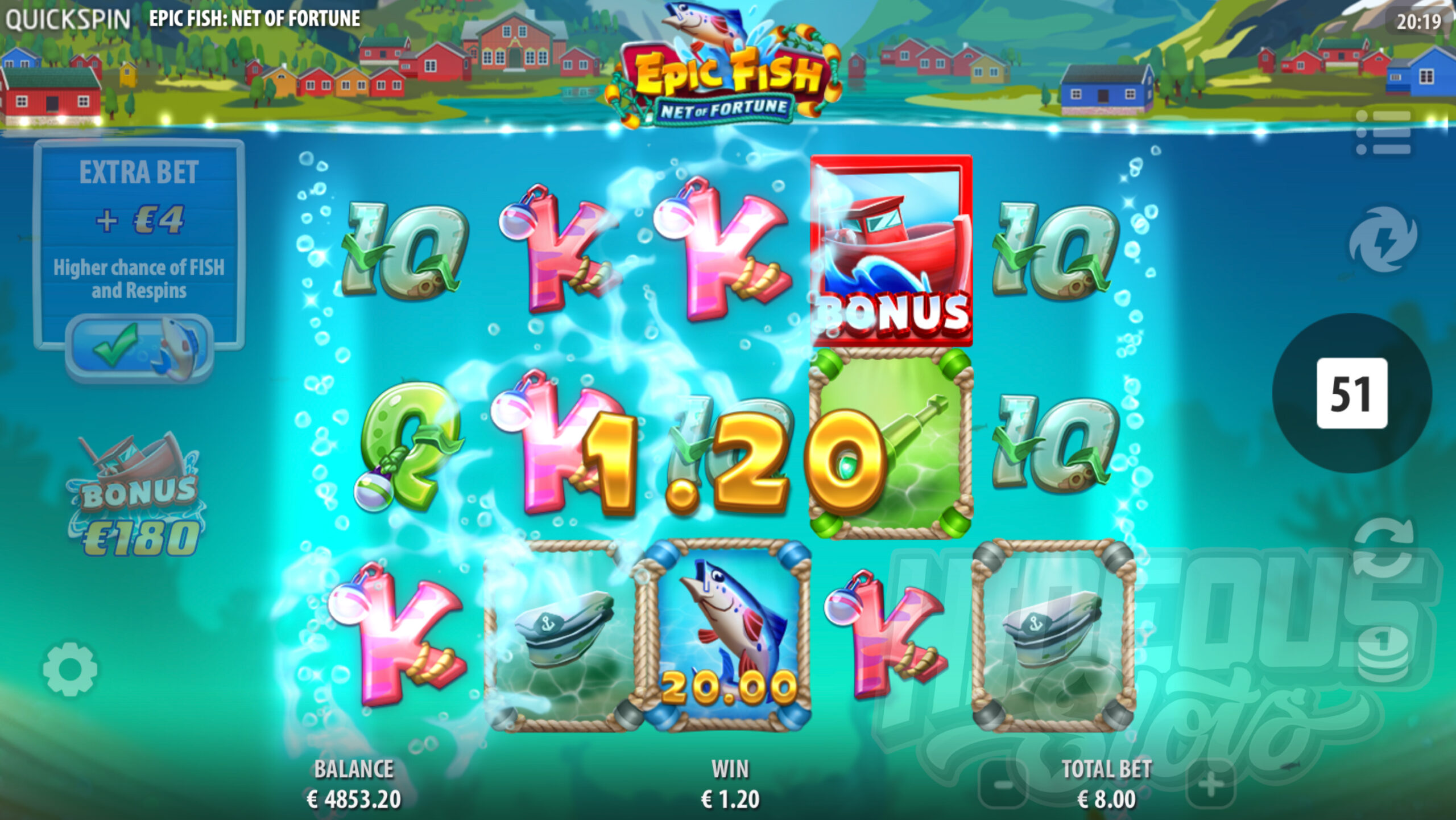 Epic Fish: Net of Fortune Offers Players 10 Fixed Win Lines