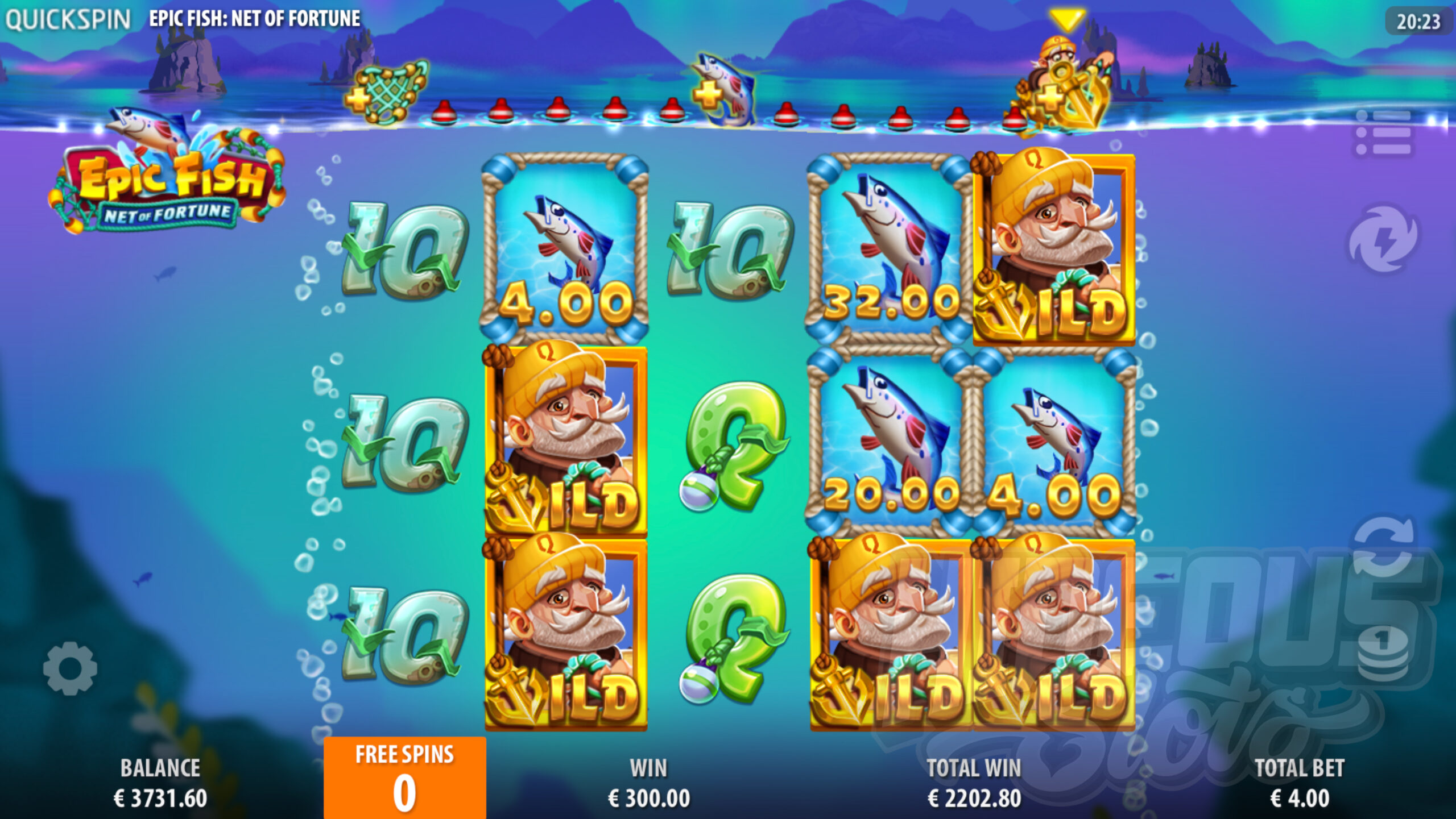 Epic Fish: Net of Fortune Fisherman Legend Free Spins