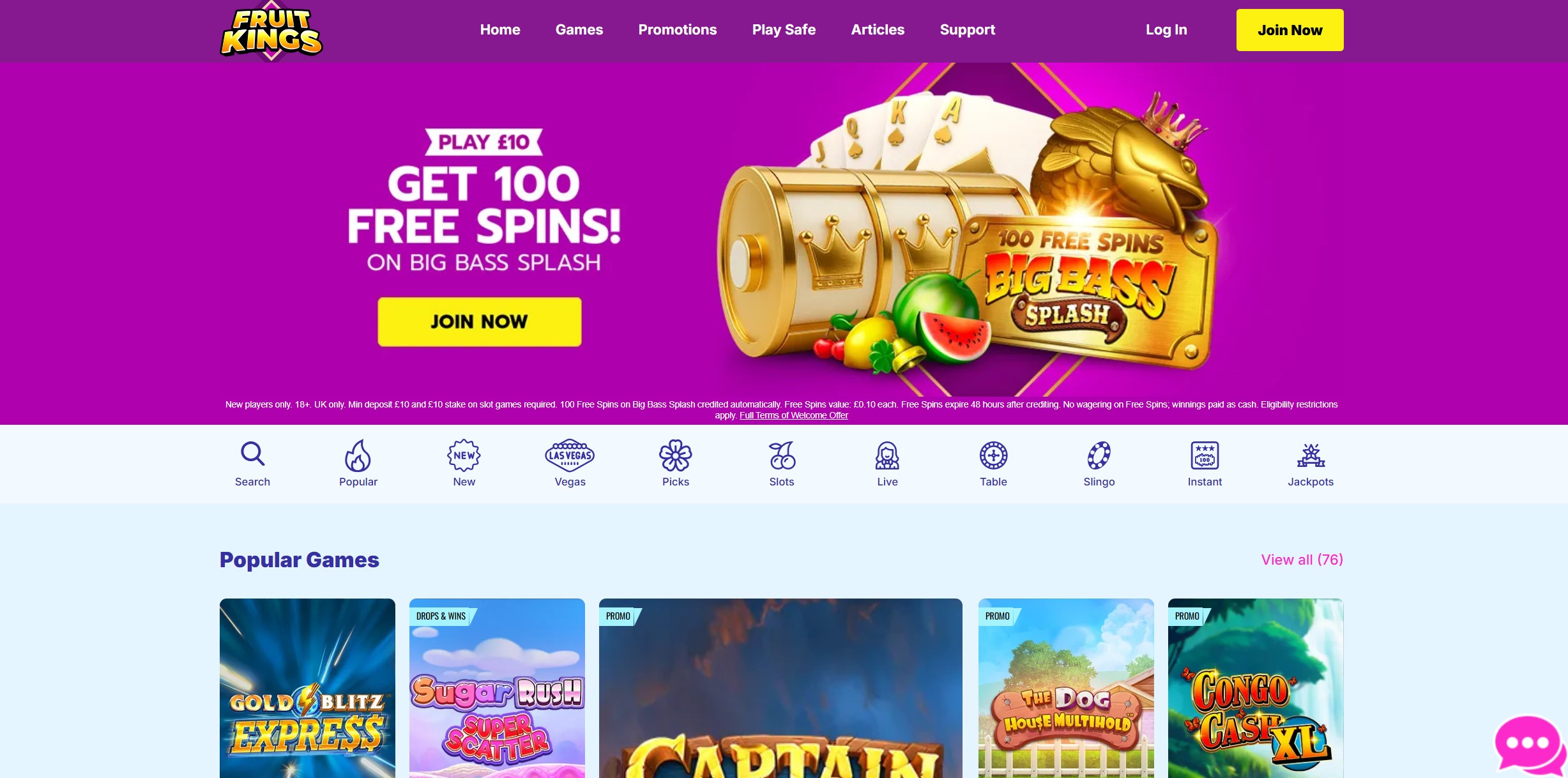 Fruit Kings Homepage