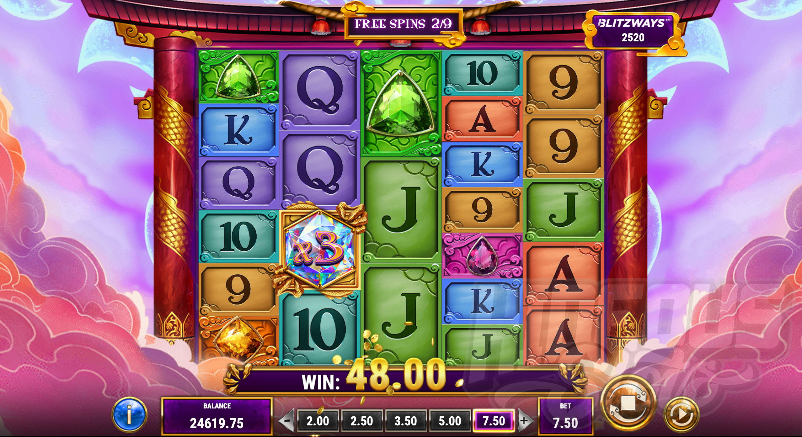 Wild Symbols are Sticky For the Duration of Free Spins