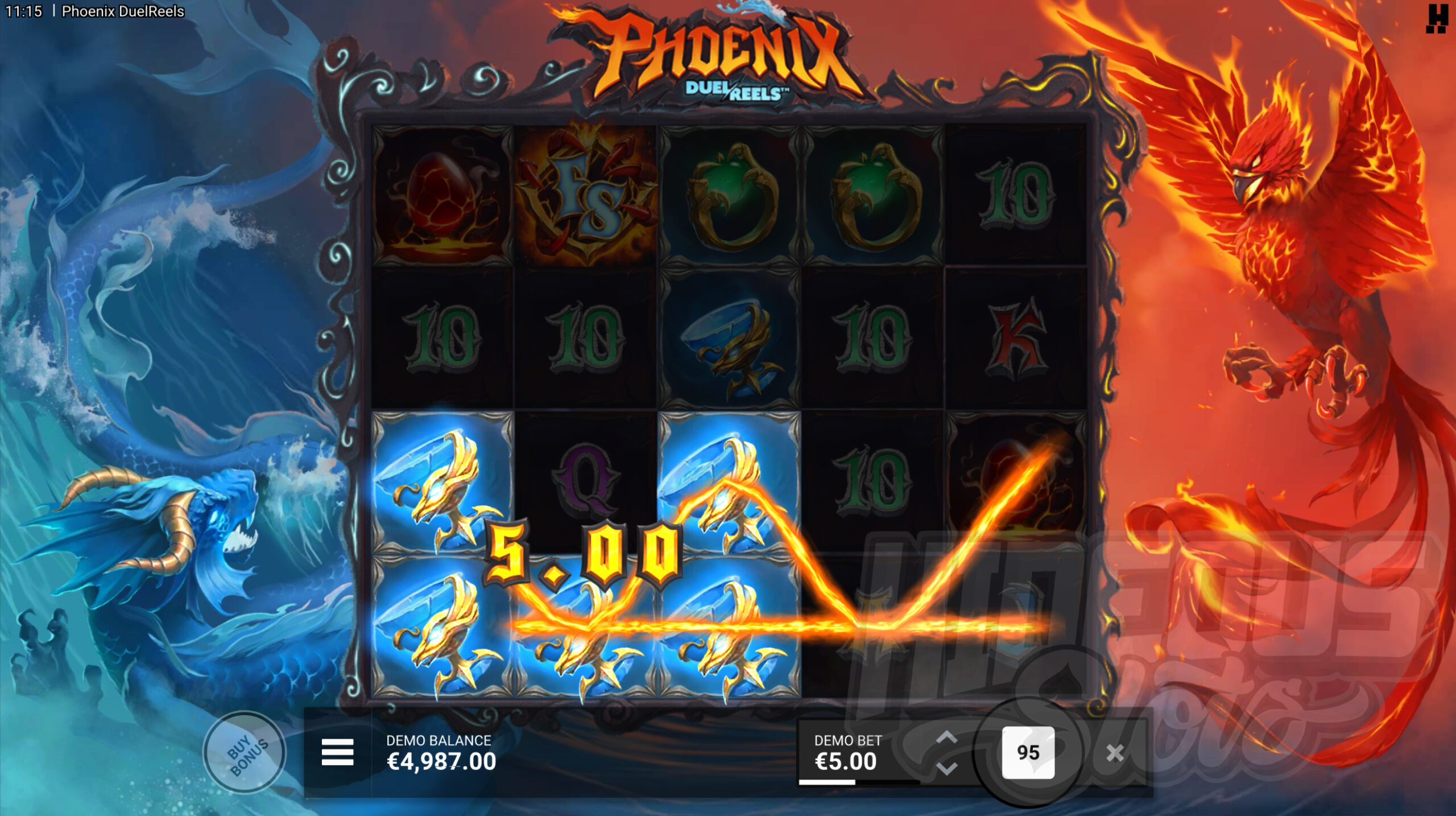 Phoenix DuelReels Offers Players 14 Fixed Win Lines