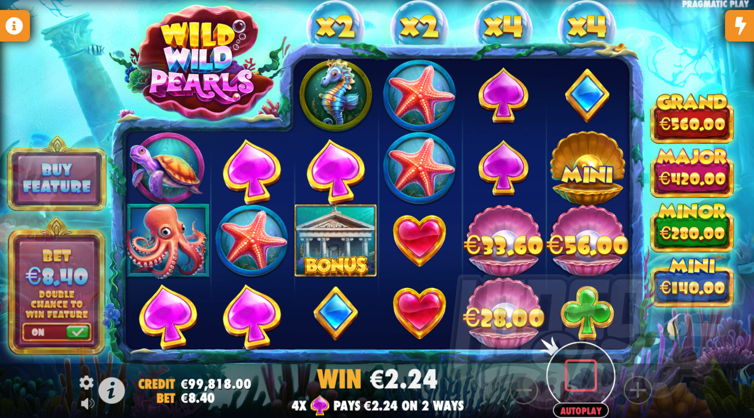 Wild Wild Pearls Offers Players 576 Ways to Win